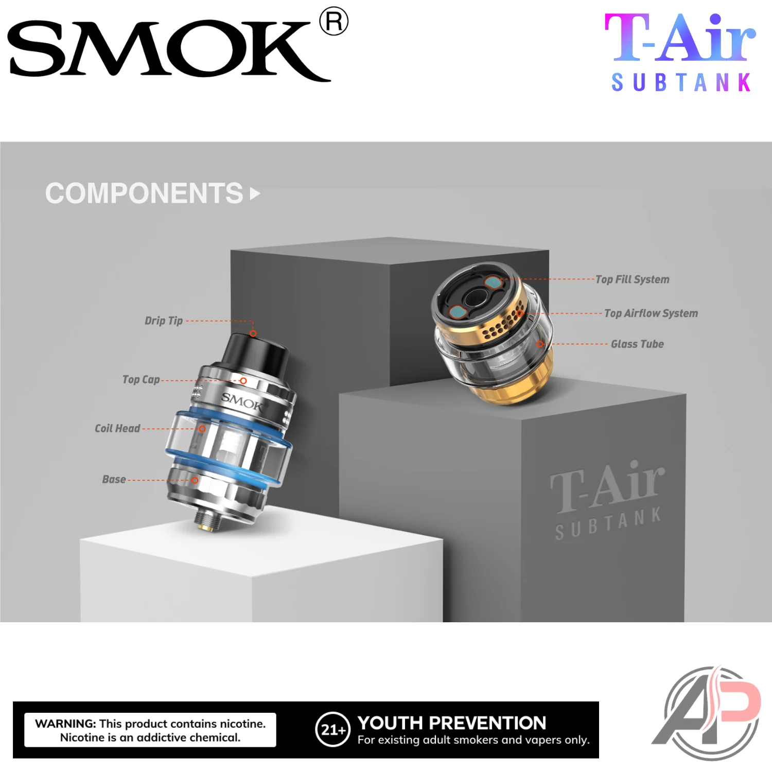 Smok T-Air Subohm Tank - Image 5