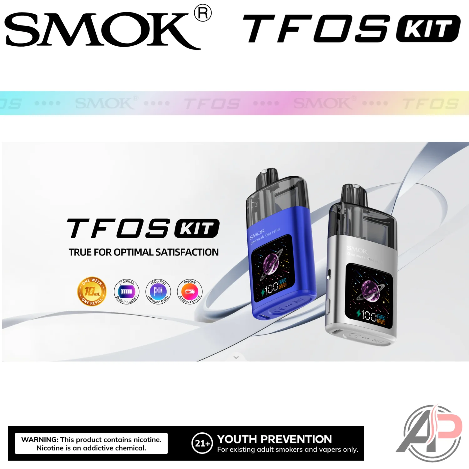 Smok TFOS Pod System Starter Kit Device - Image 2