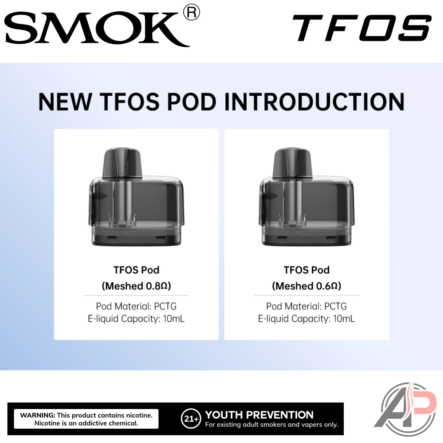 Smok TFOS Replacement Pods 2 Pack - Image 3