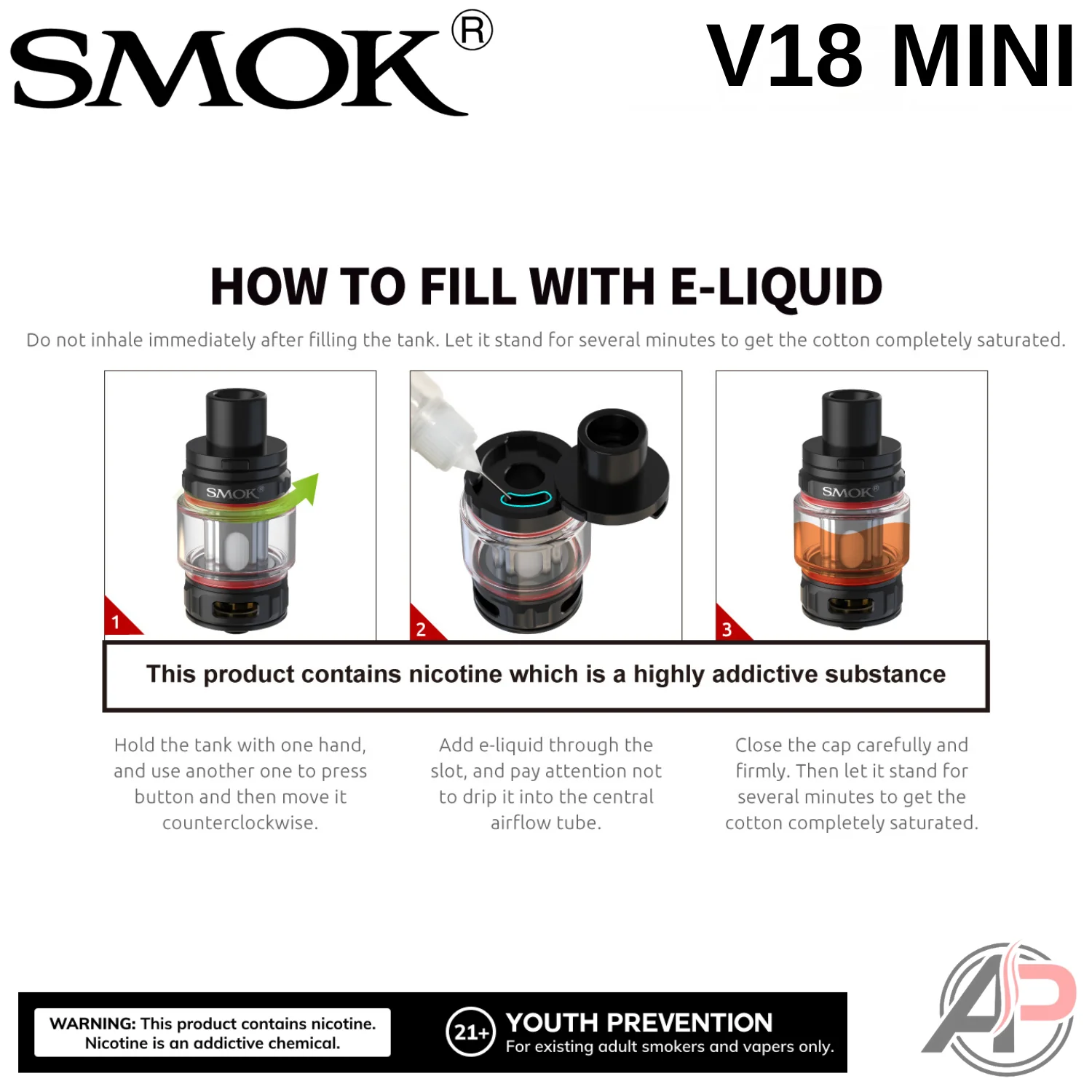 Smok V18 Mini Replacement Coils 3 Pack - Image 3