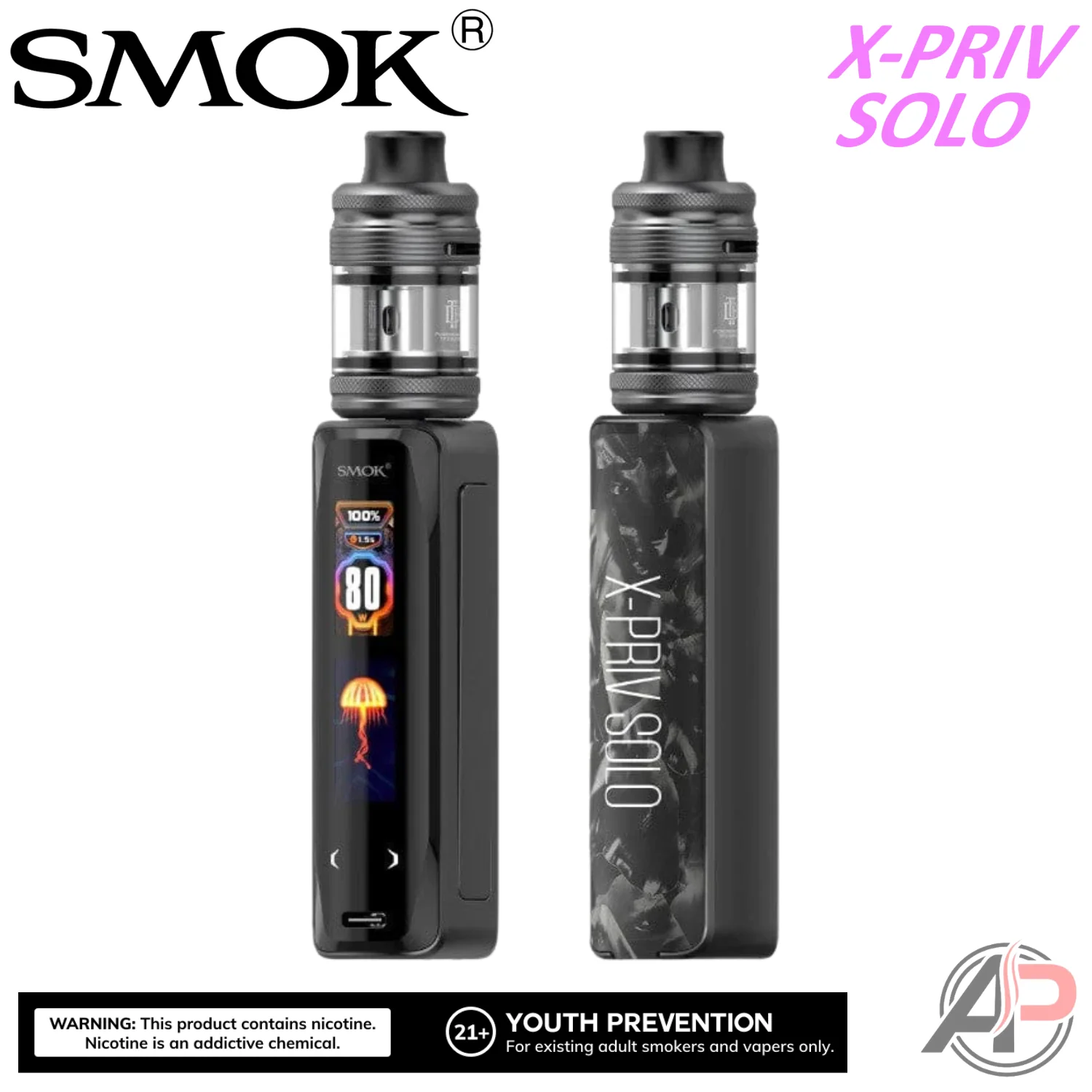 Smok X-Priv Solo 80W Mod System Starter Kit Device - Image 10