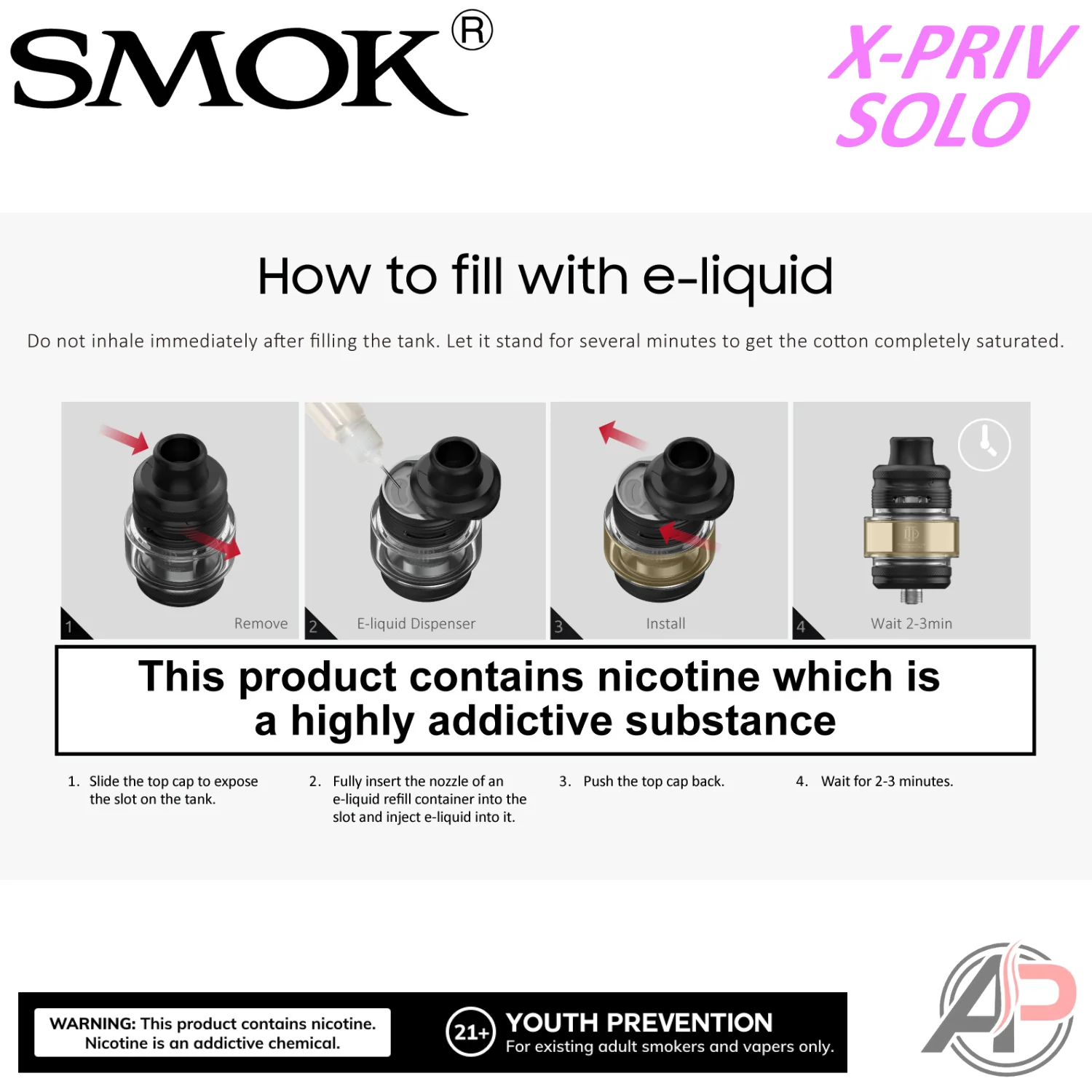 Smok X-Priv Solo 80W Mod System Starter Kit Device - Image 8