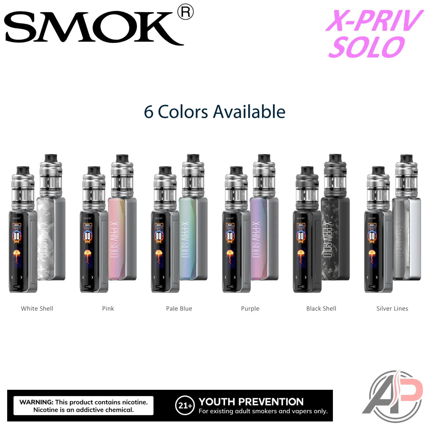 Smok X-Priv Solo 80W Mod System Starter Kit Device - Image 9