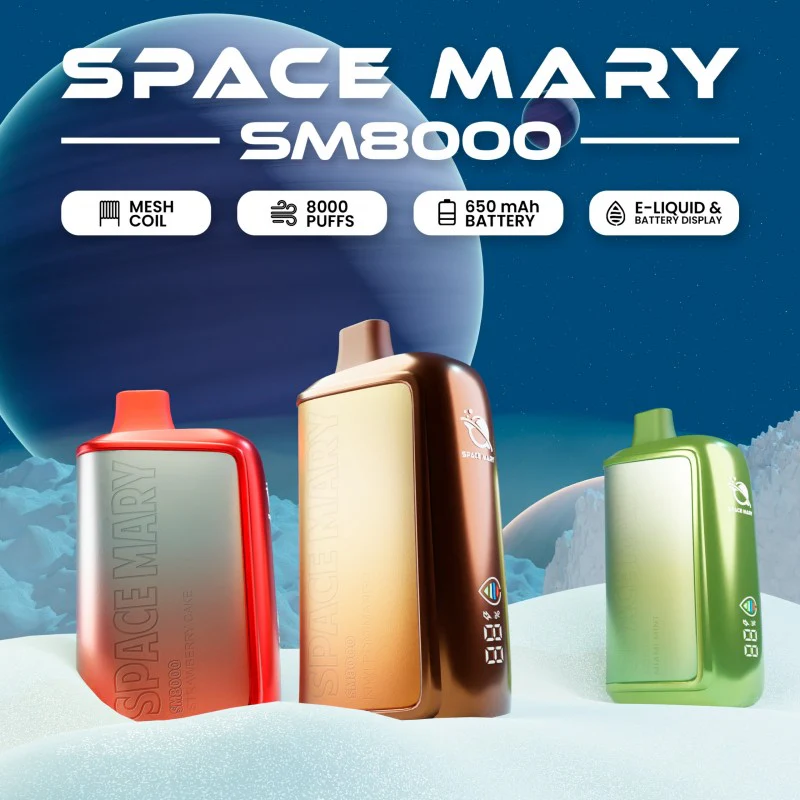Space Mary SM8000 Disposable Vape Device - Image 2