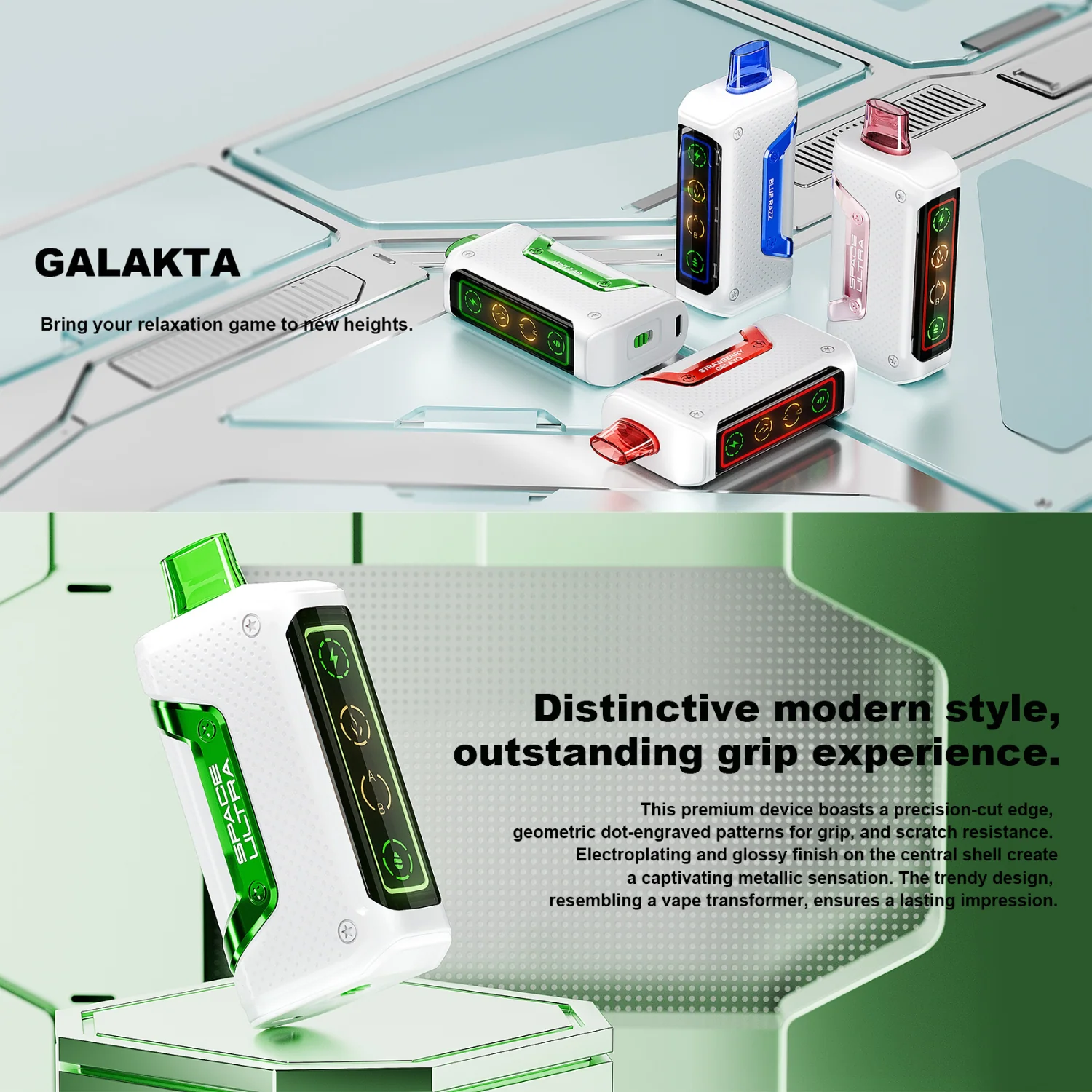 Space Ultra Galakta 20000 Puff Disposable Vape Device - Image 2