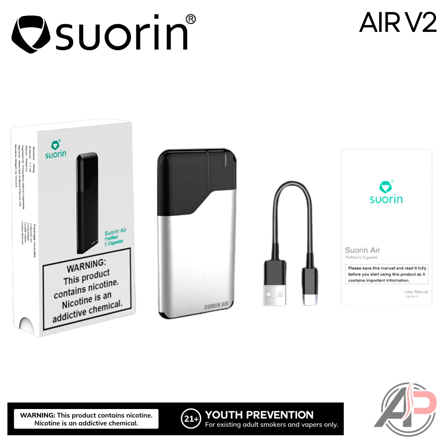 Suorin Air V2 16w Pod System Starter Kit Device - Image 2
