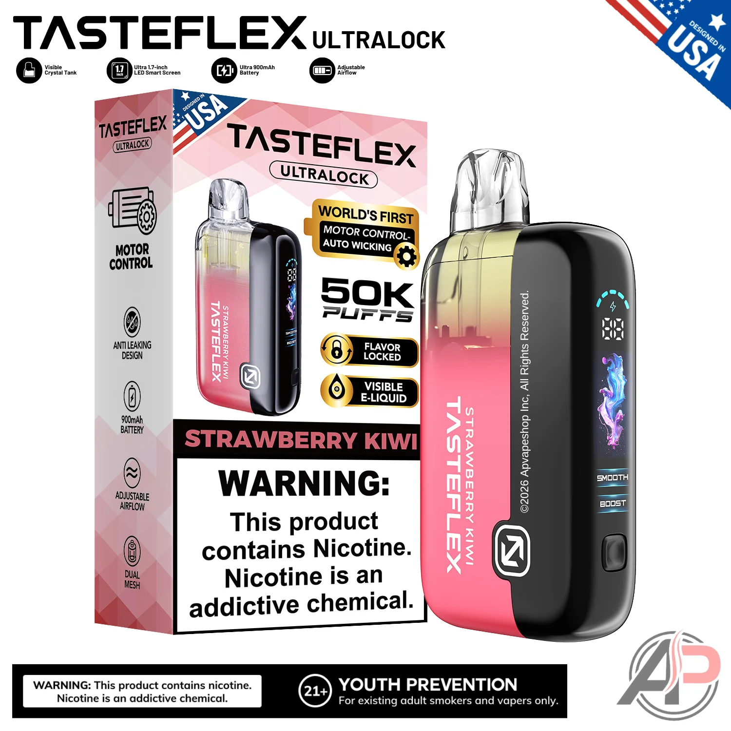 Tasteflex Ultralock 50000 Puffs Disposable Vape Device - Image 10