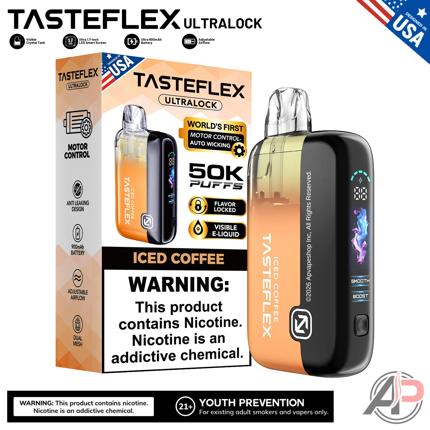 Tasteflex Ultralock 50000 Puffs Disposable Vape Device - Image 5