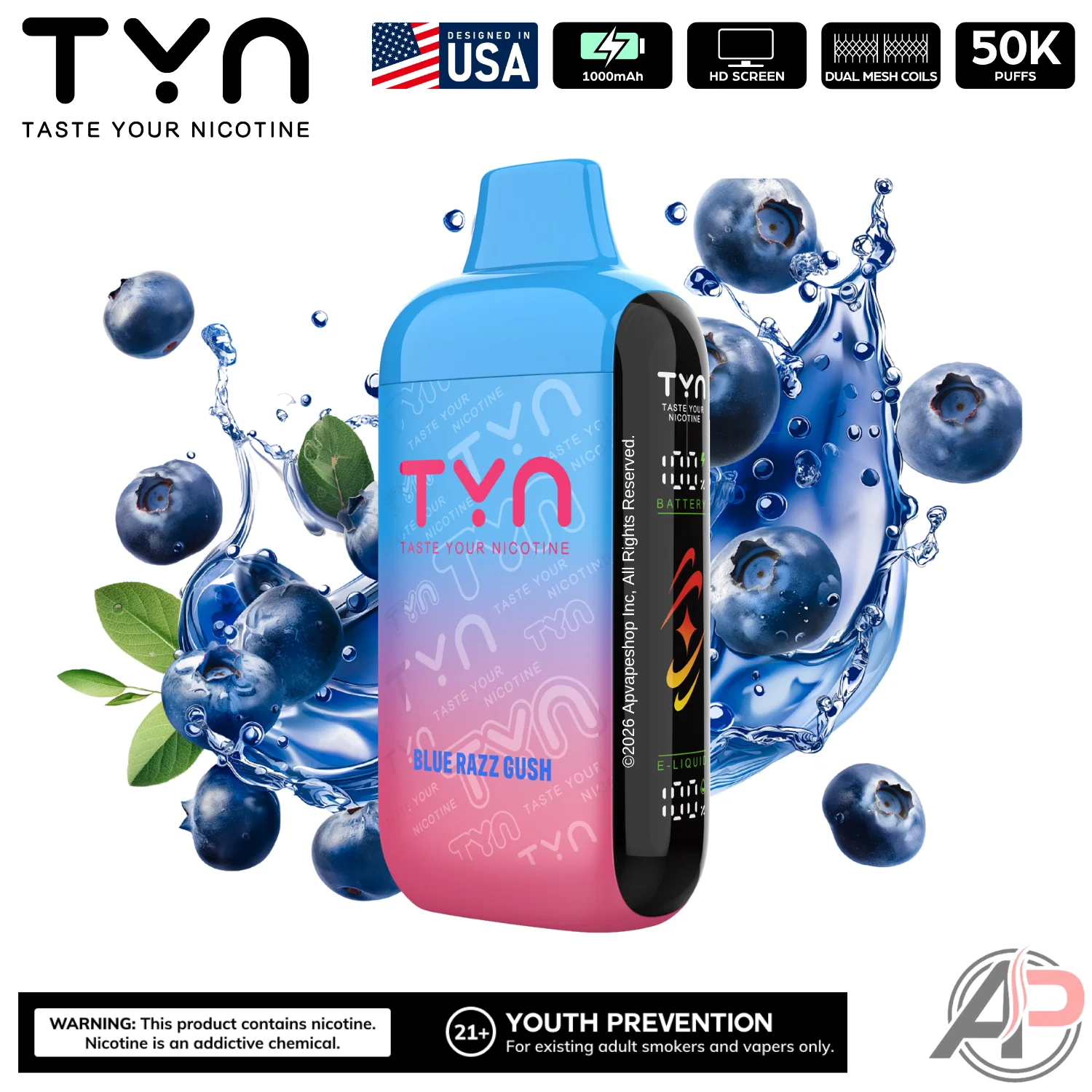 Tyn 50000 Puffs Disposable Vape Device - Image 11