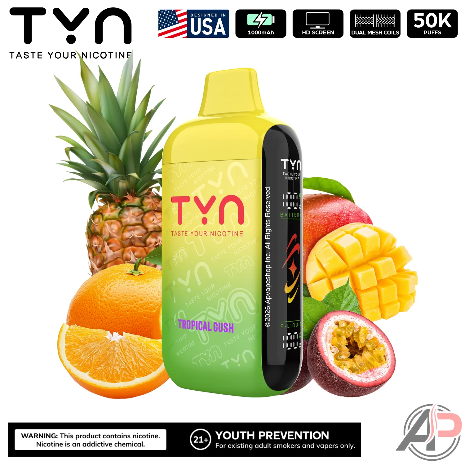 Tyn 50000 Puffs Disposable Vape Device - Image 12