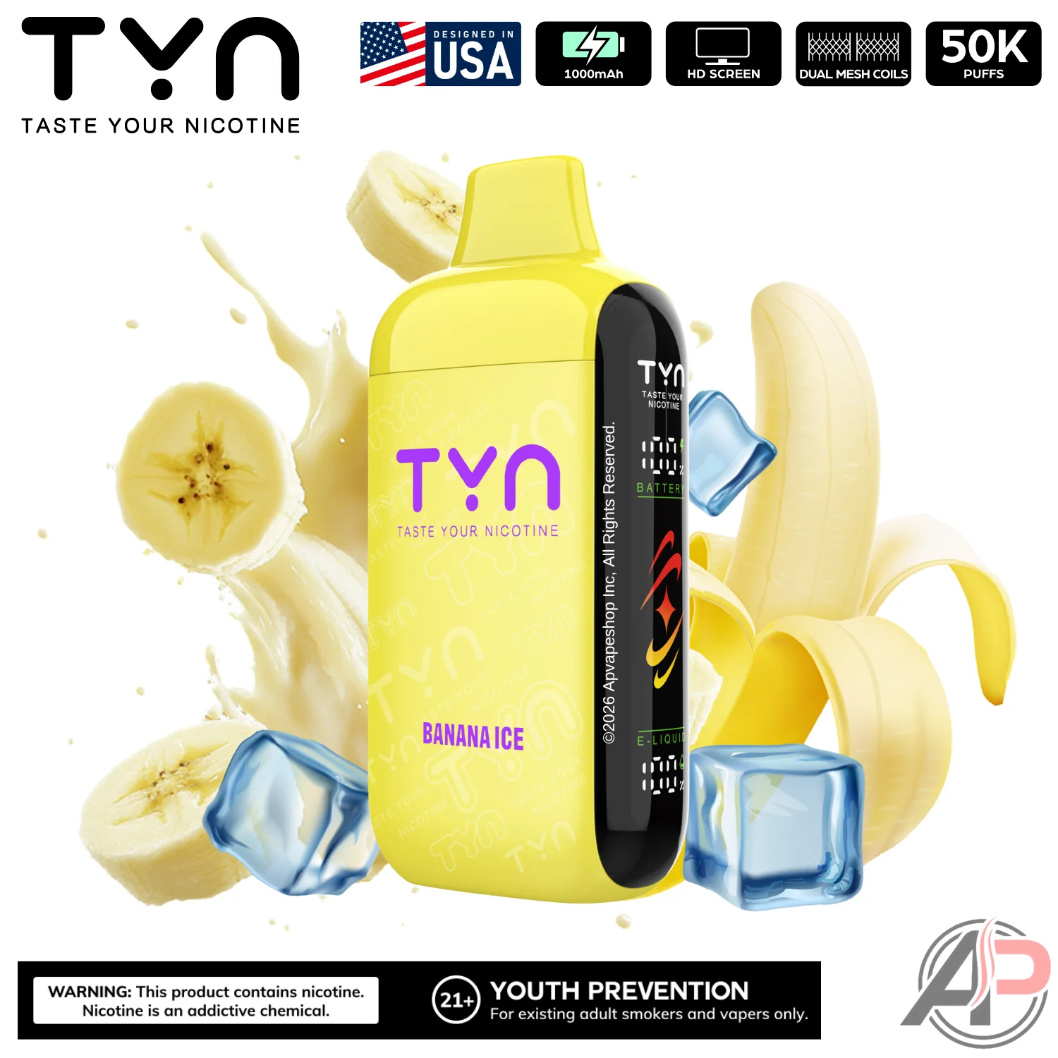 Tyn 50000 Puffs Disposable Vape Device - Image 14