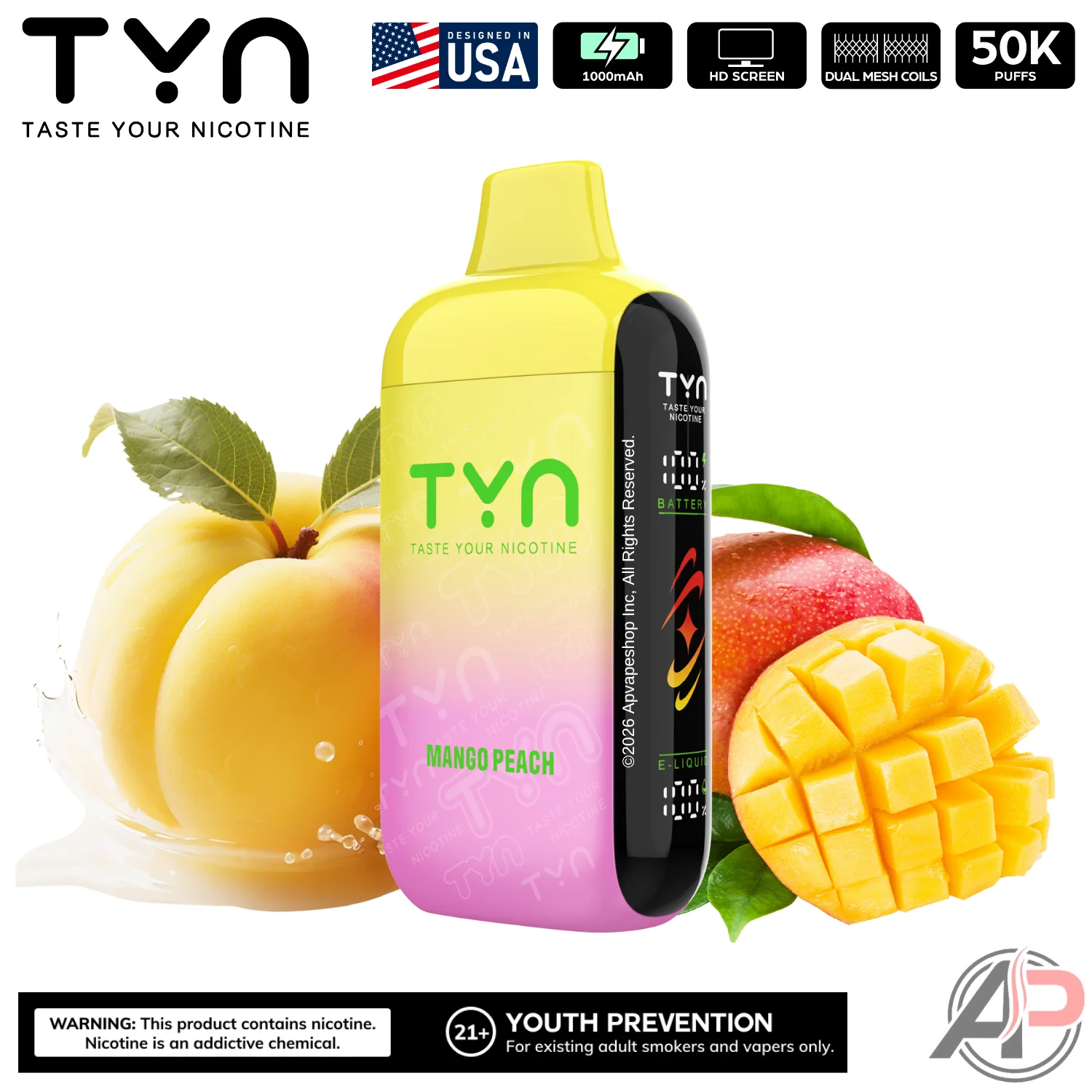 Tyn 50000 Puffs Disposable Vape Device - Image 17