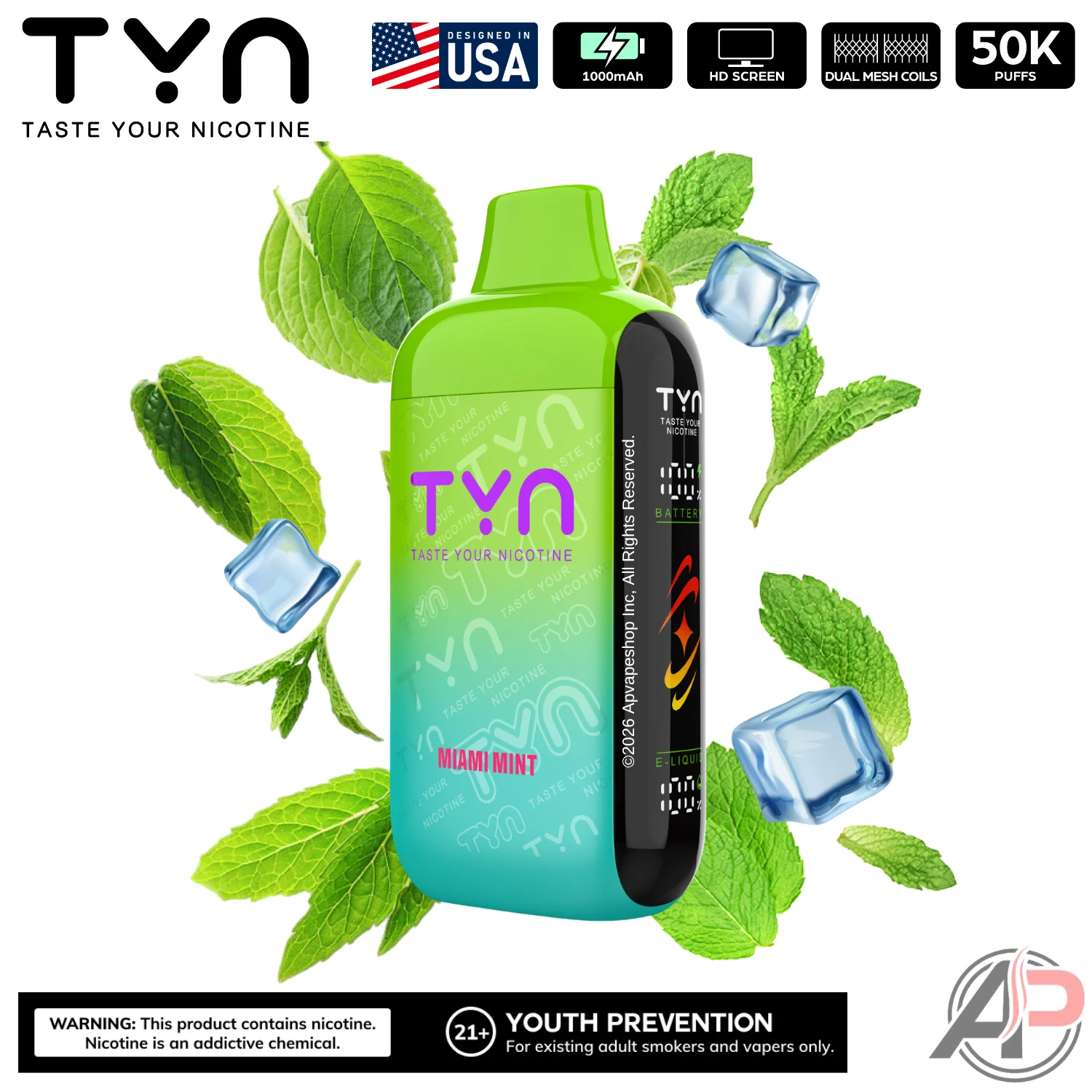 Tyn 50000 Puffs Disposable Vape Device - Image 19