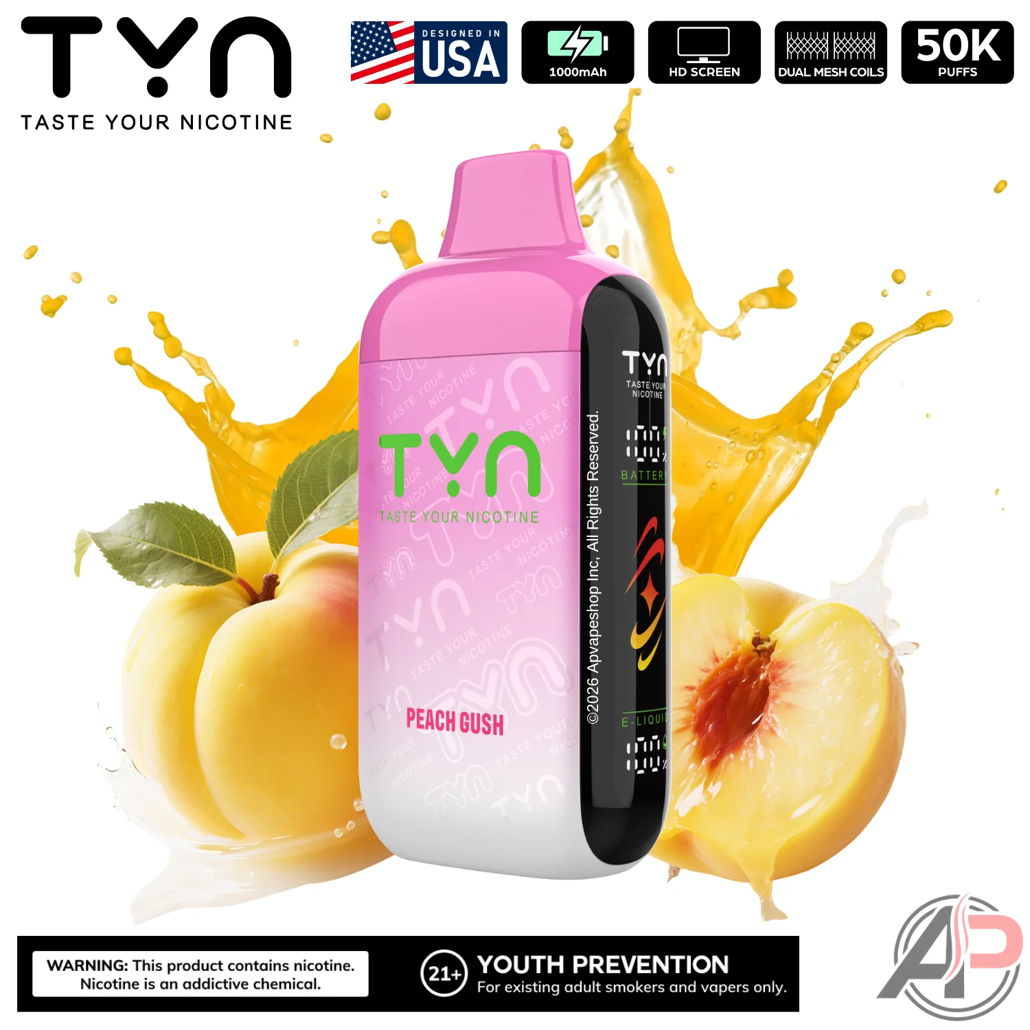 Tyn 50000 Puffs Disposable Vape Device - Image 21