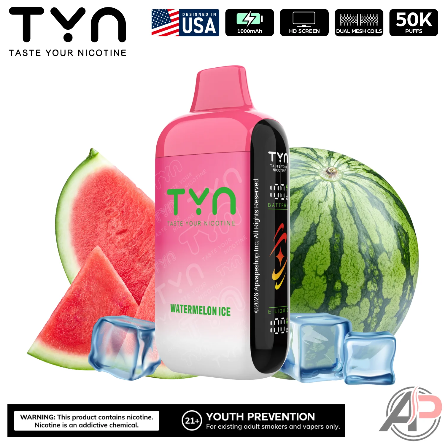 Tyn 50000 Puffs Disposable Vape Device - Image 29