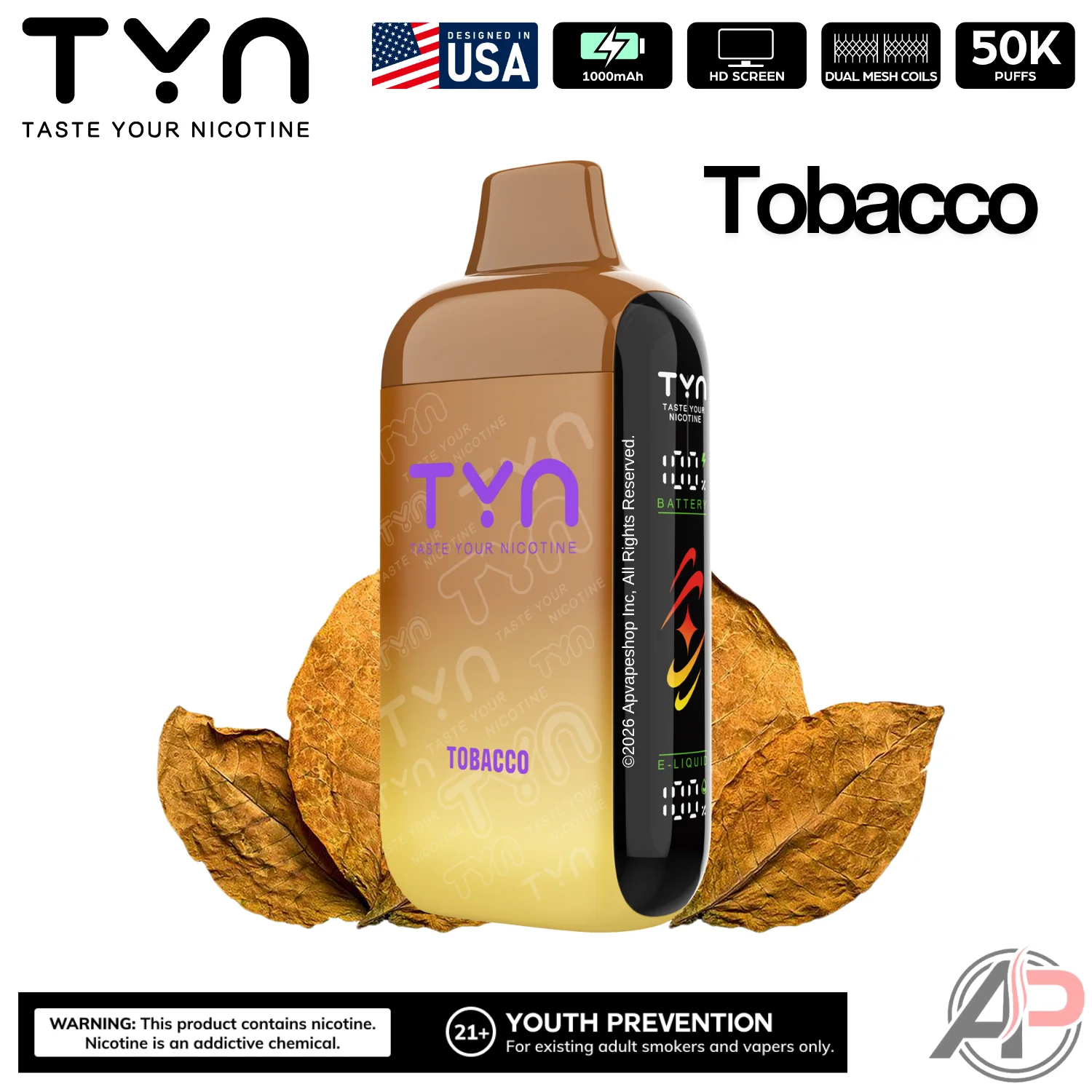 Tyn 50000 Puffs Disposable Vape Device - Image 3