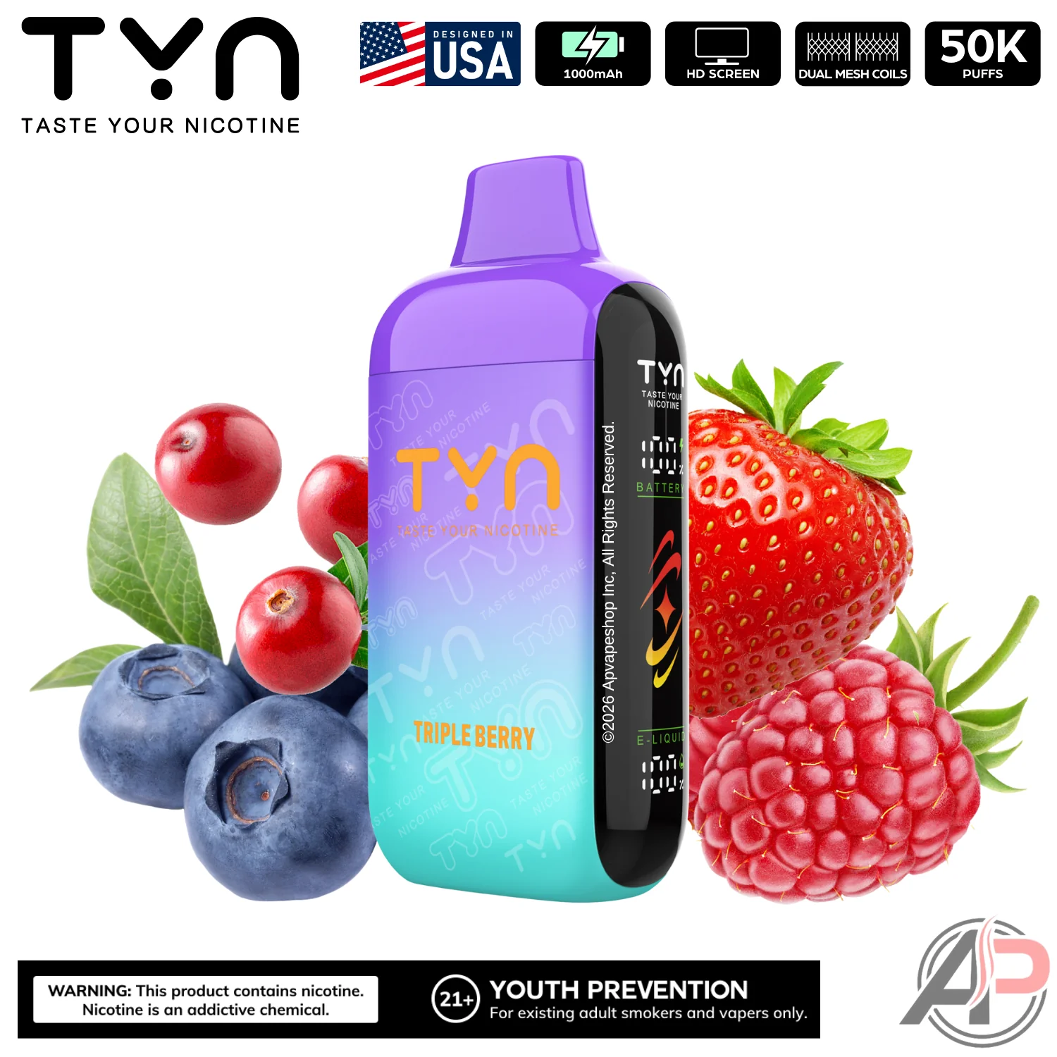Tyn 50000 Puffs Disposable Vape Device - Image 30