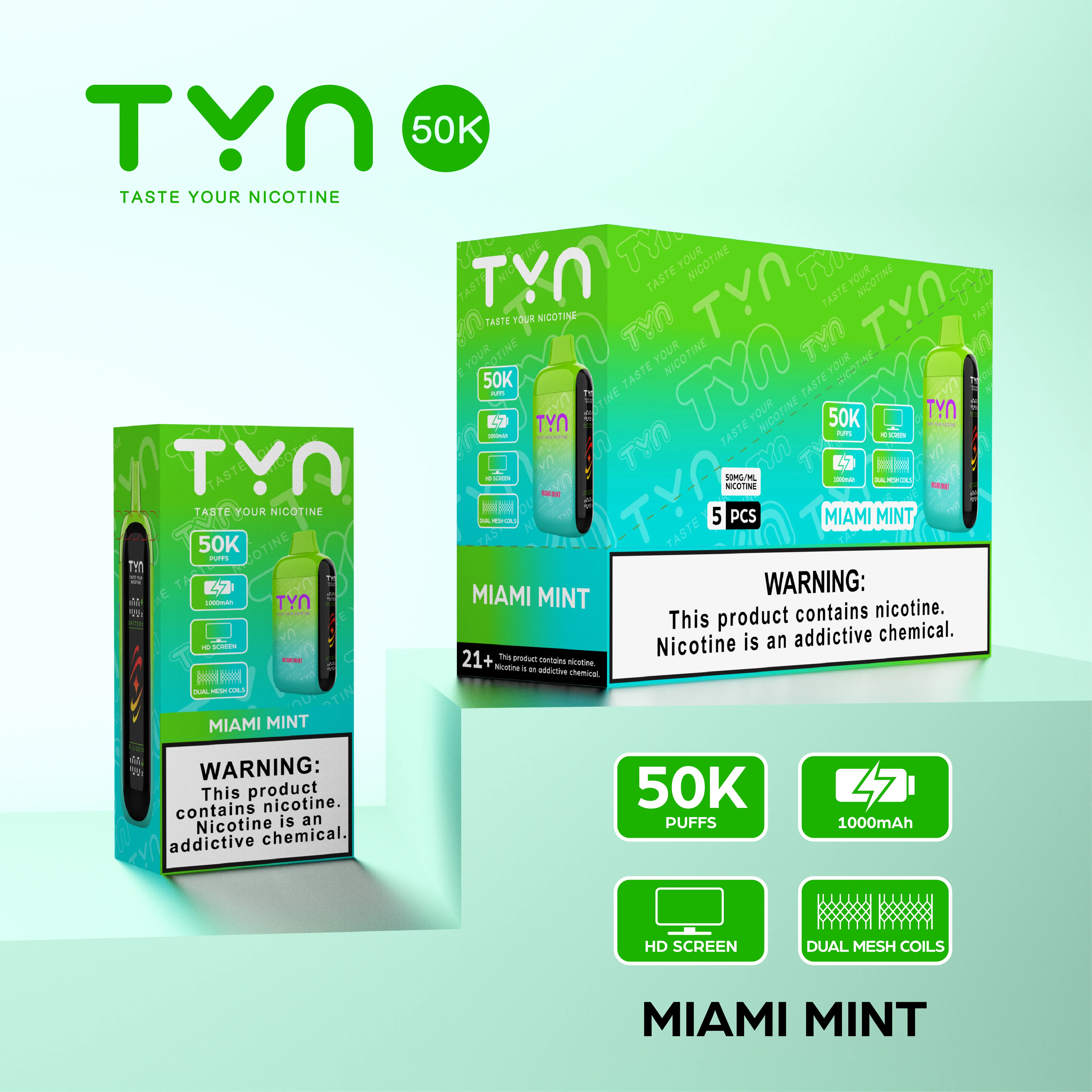 Tyn 50000 Puffs Disposable Vape Device - Image 31