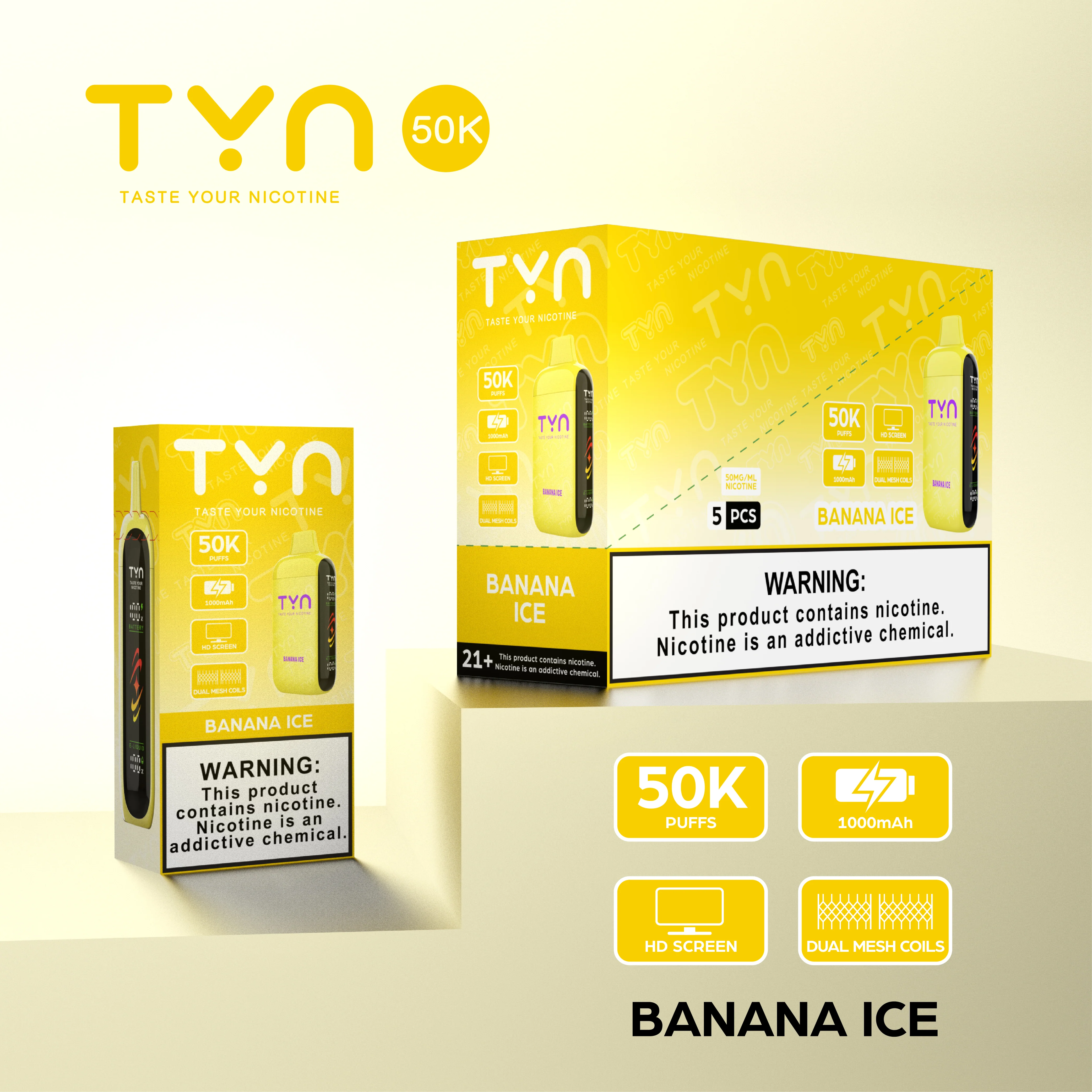 Tyn 50000 Puffs Disposable Vape Device - Image 35