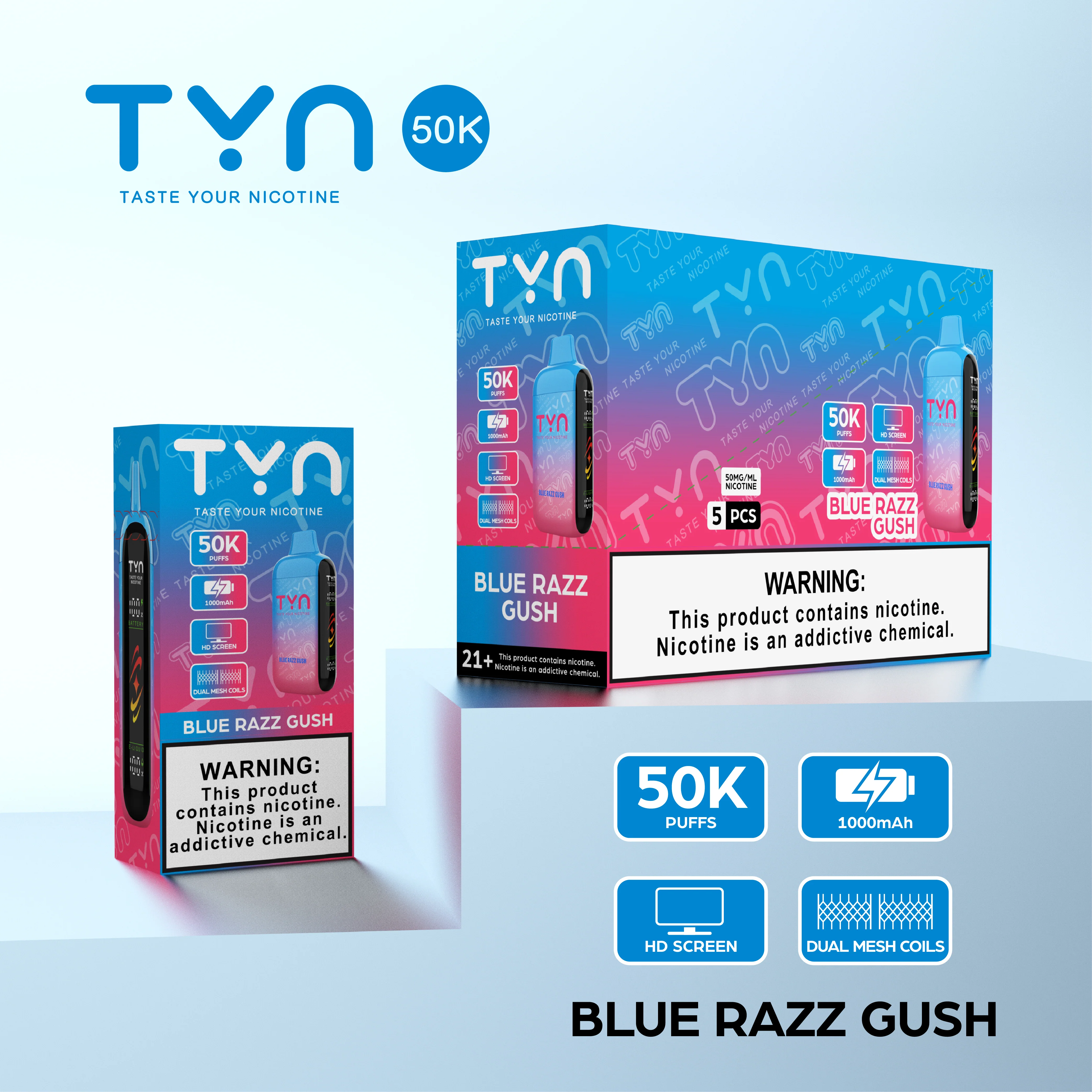 Tyn 50000 Puffs Disposable Vape Device - Image 36