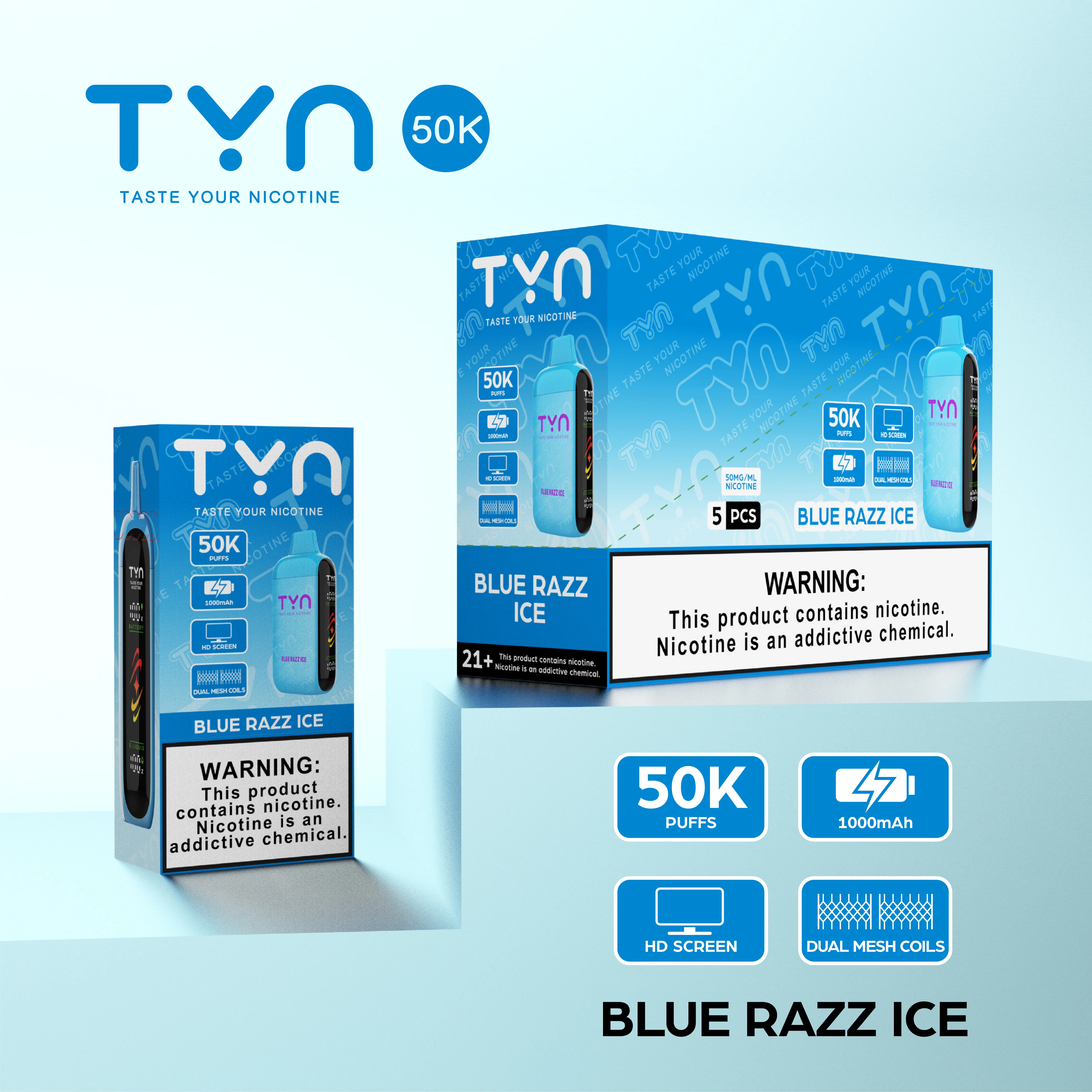 Tyn 50000 Puffs Disposable Vape Device - Image 37