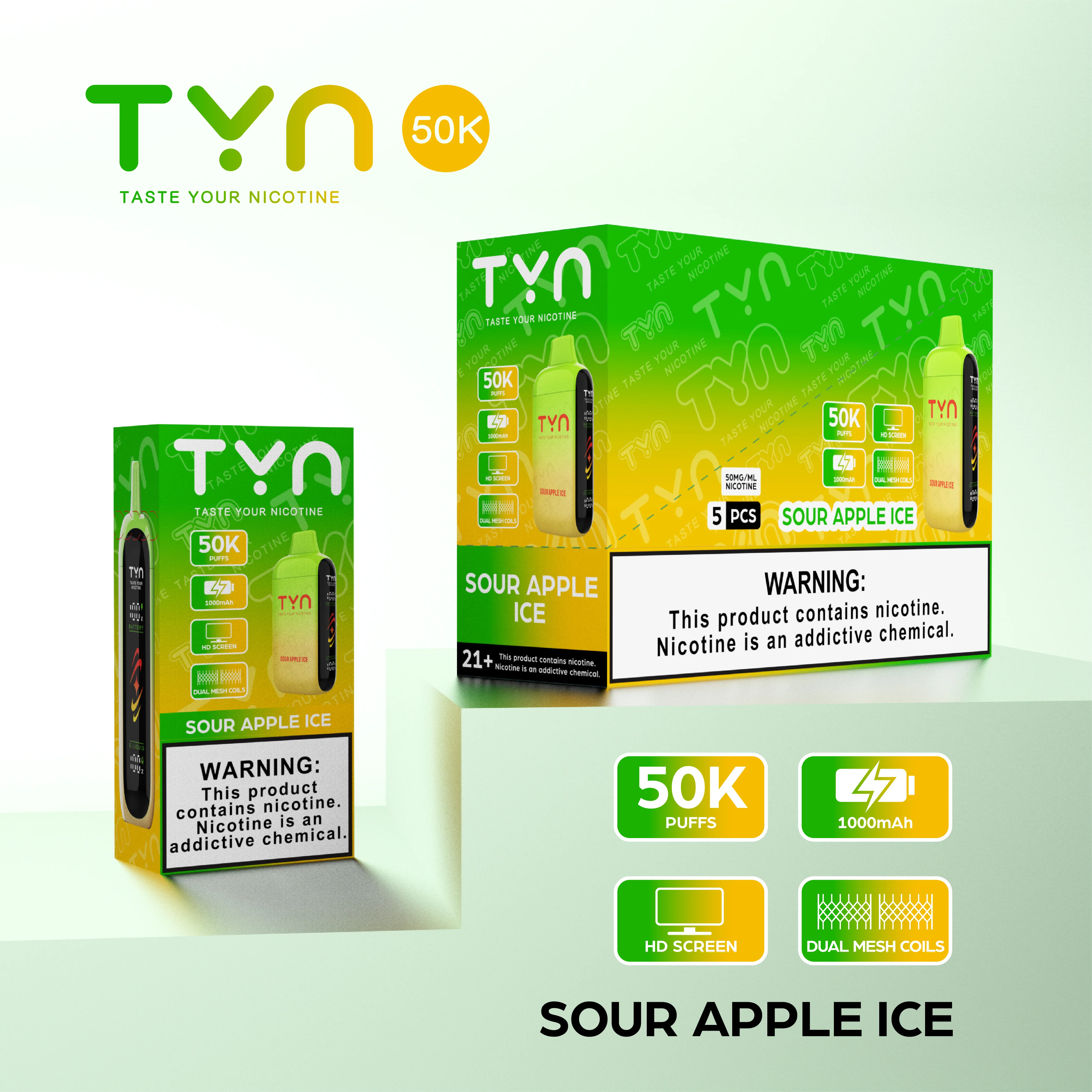 Tyn 50000 Puffs Disposable Vape Device - Image 38