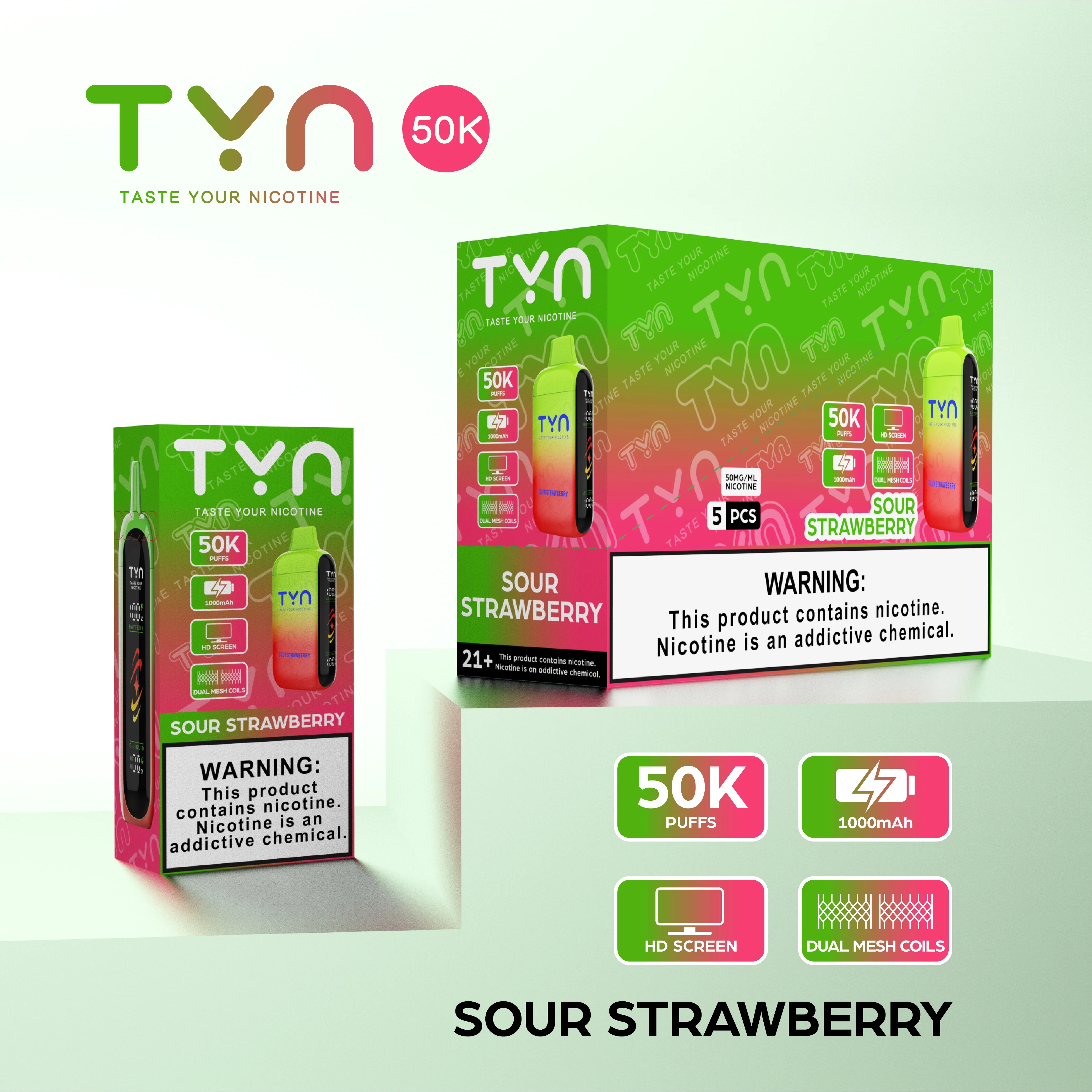 Tyn 50000 Puffs Disposable Vape Device - Image 39