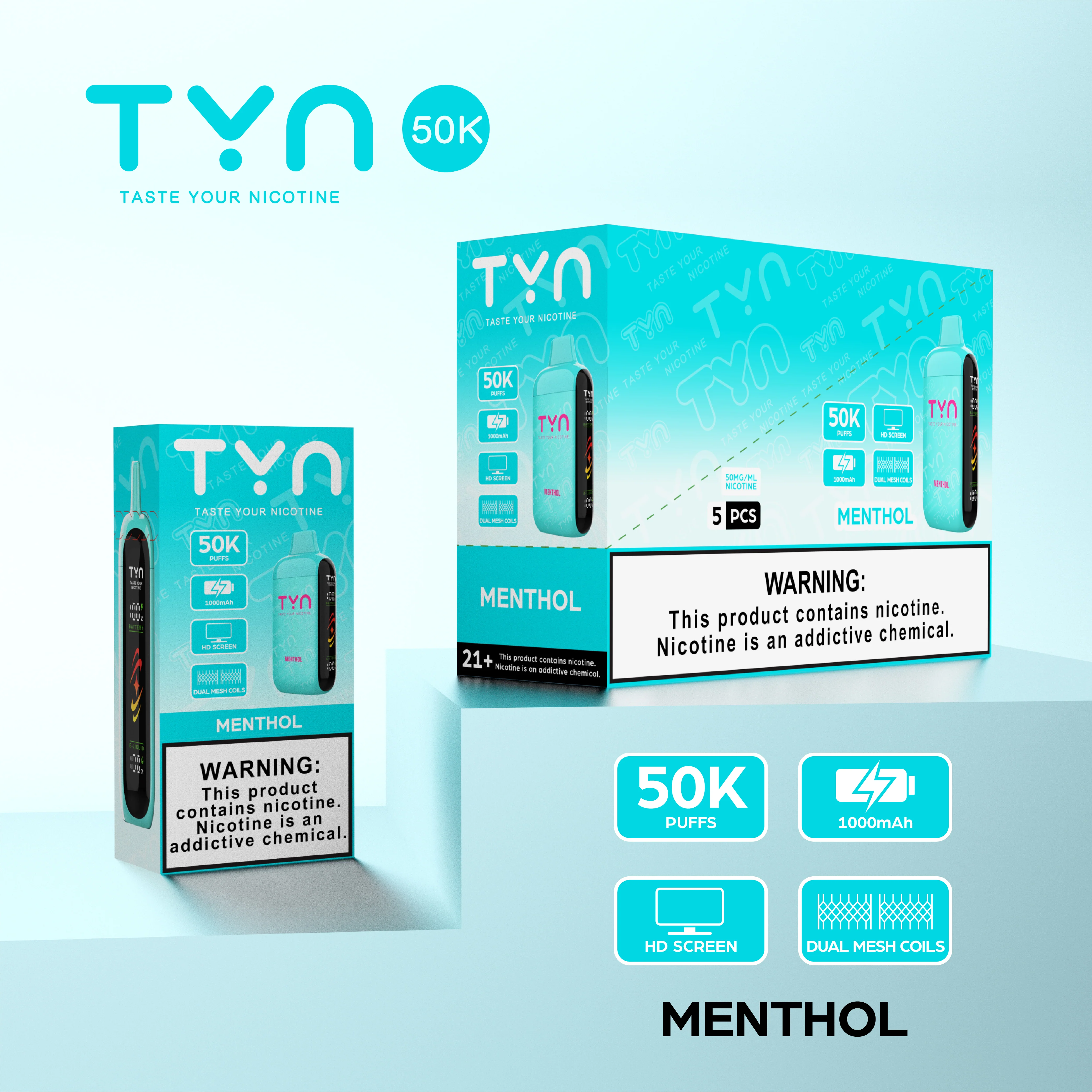 Tyn 50000 Puffs Disposable Vape Device - Image 40
