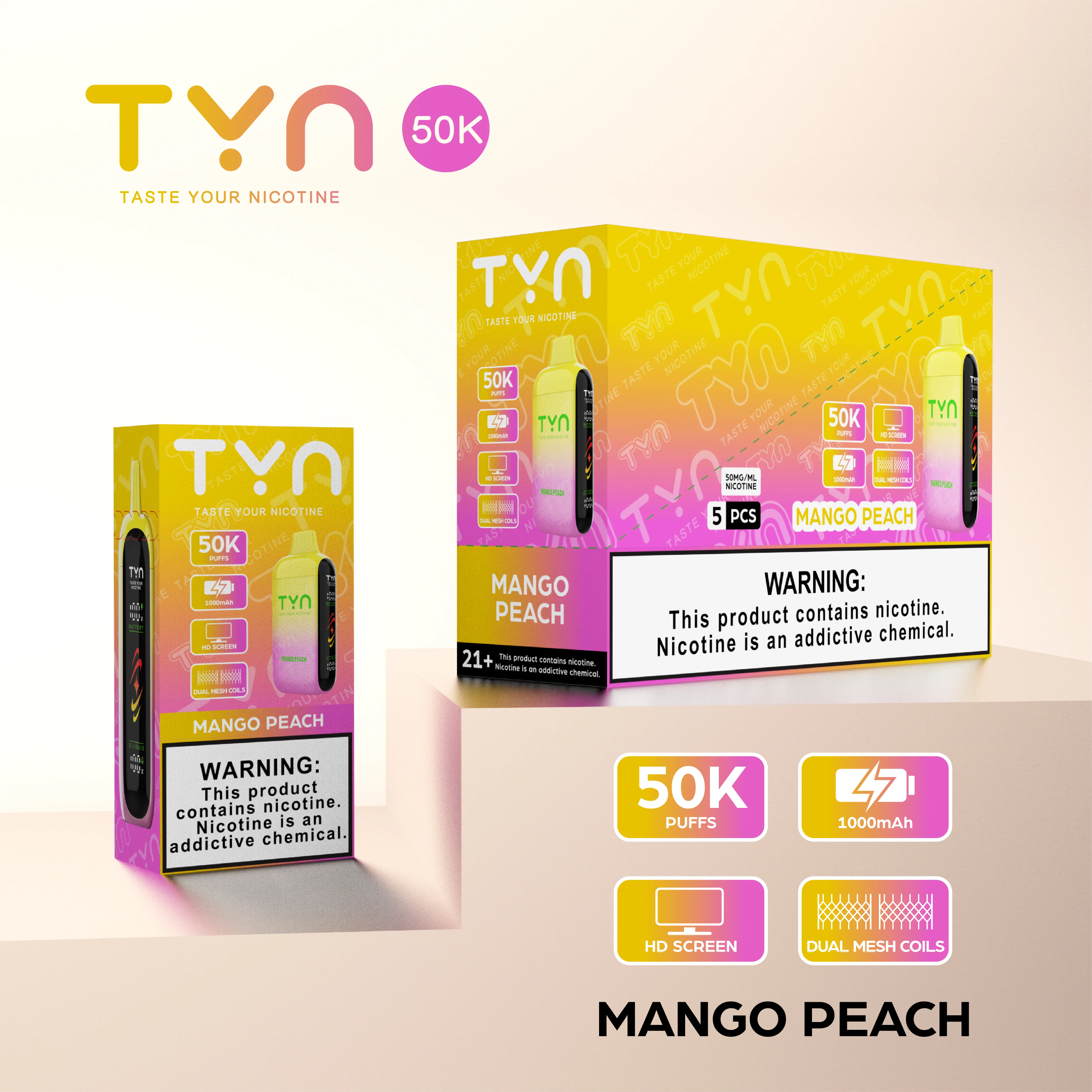Tyn 50000 Puffs Disposable Vape Device - Image 42