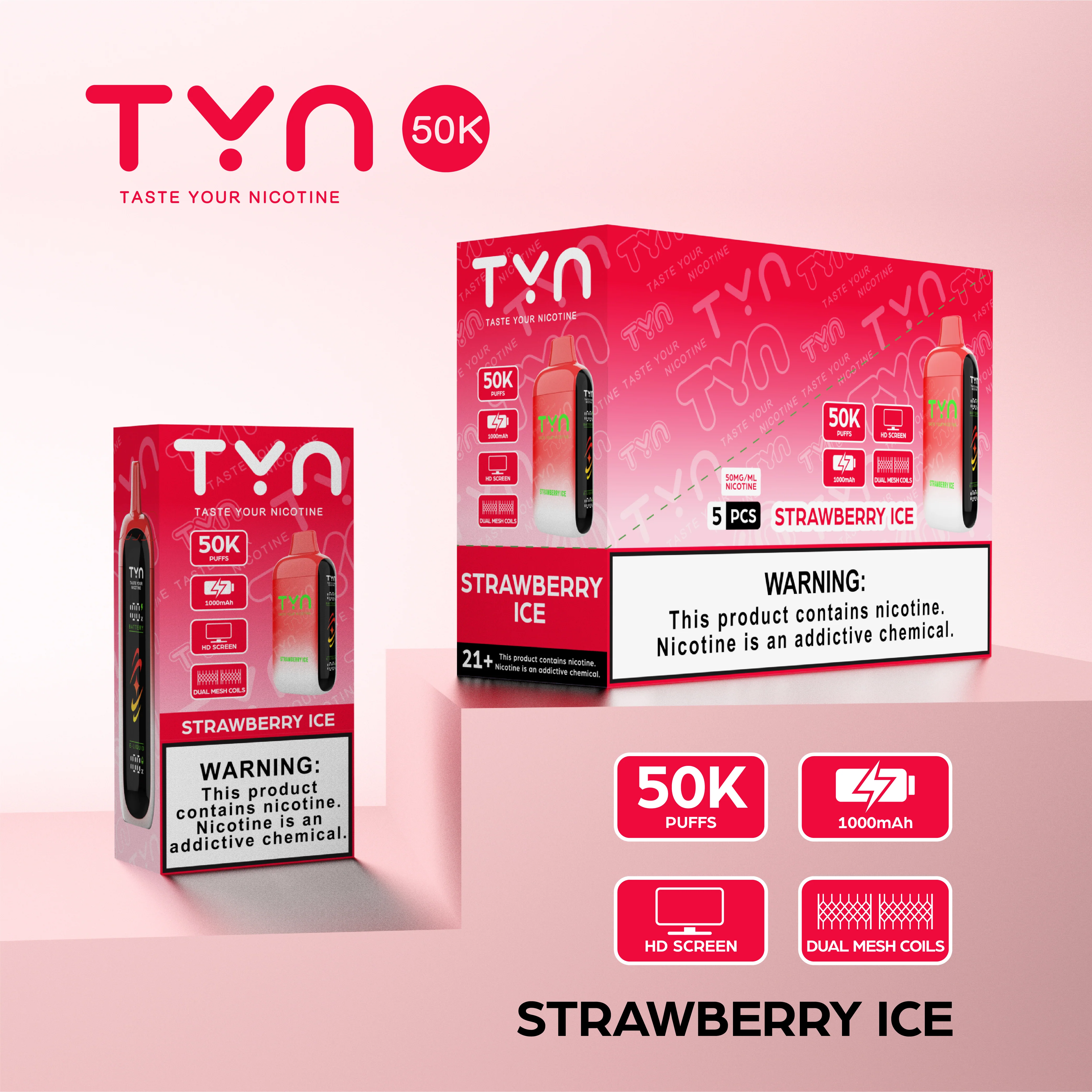 Tyn 50000 Puffs Disposable Vape Device - Image 44