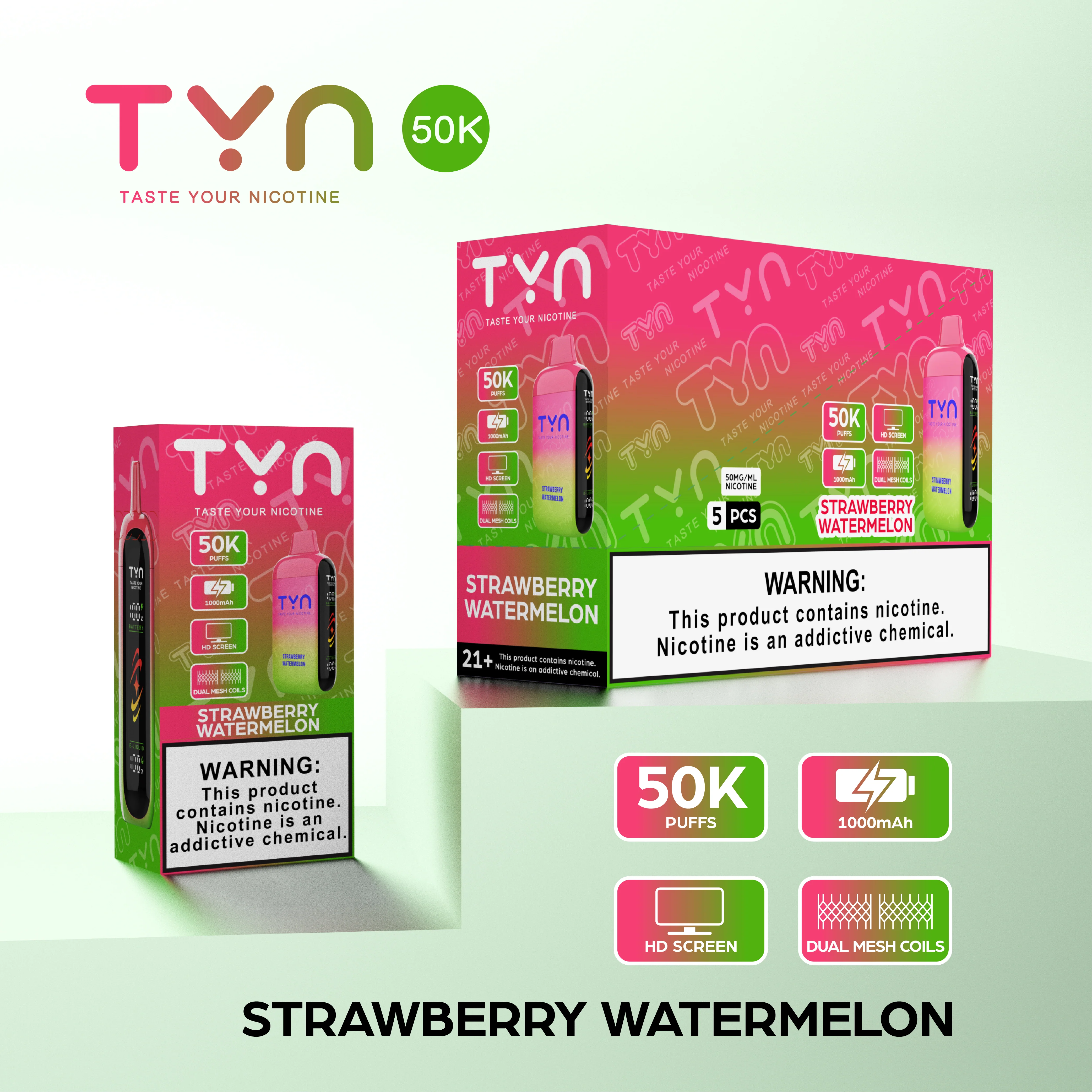 Tyn 50000 Puffs Disposable Vape Device - Image 45