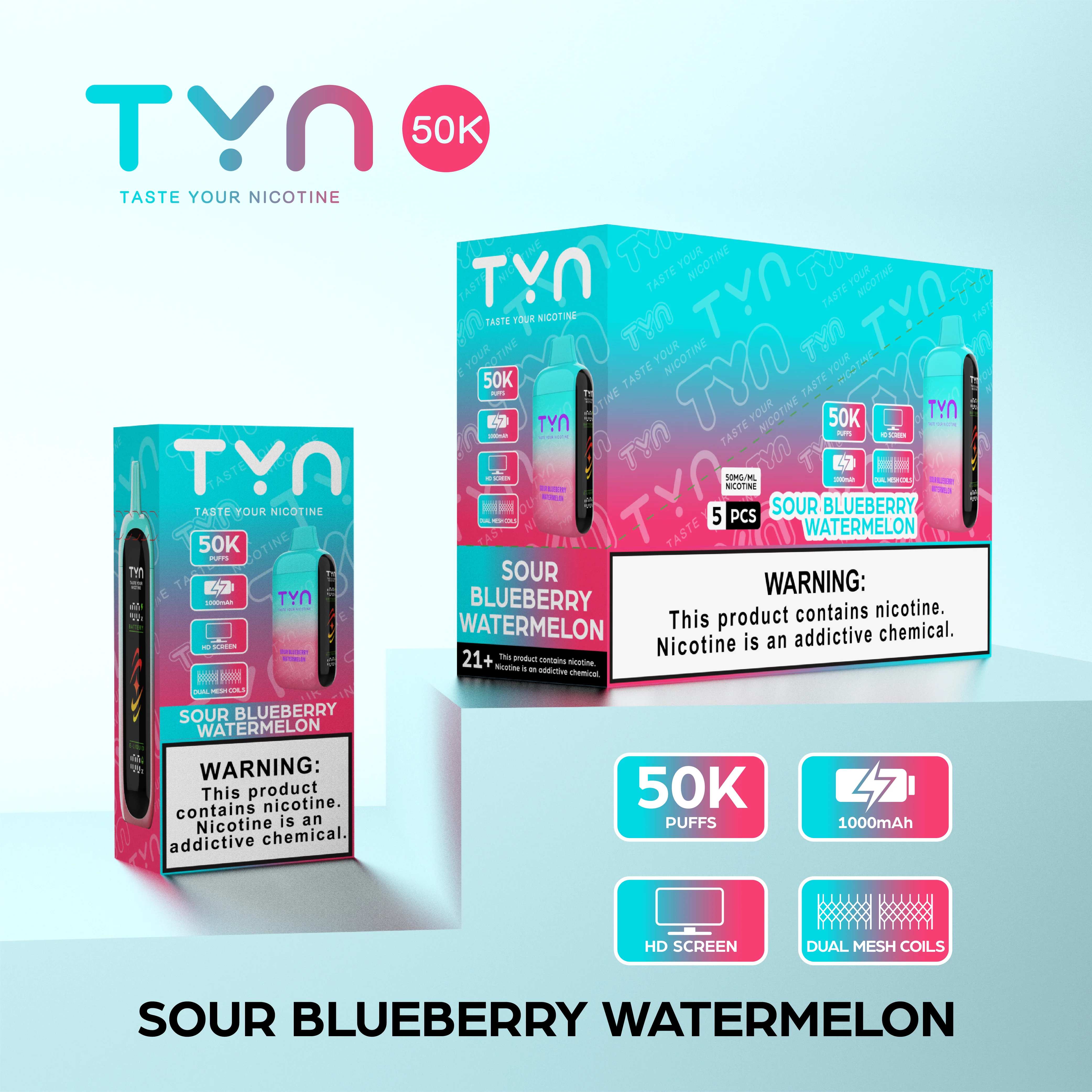 Tyn 50000 Puffs Disposable Vape Device - Image 48