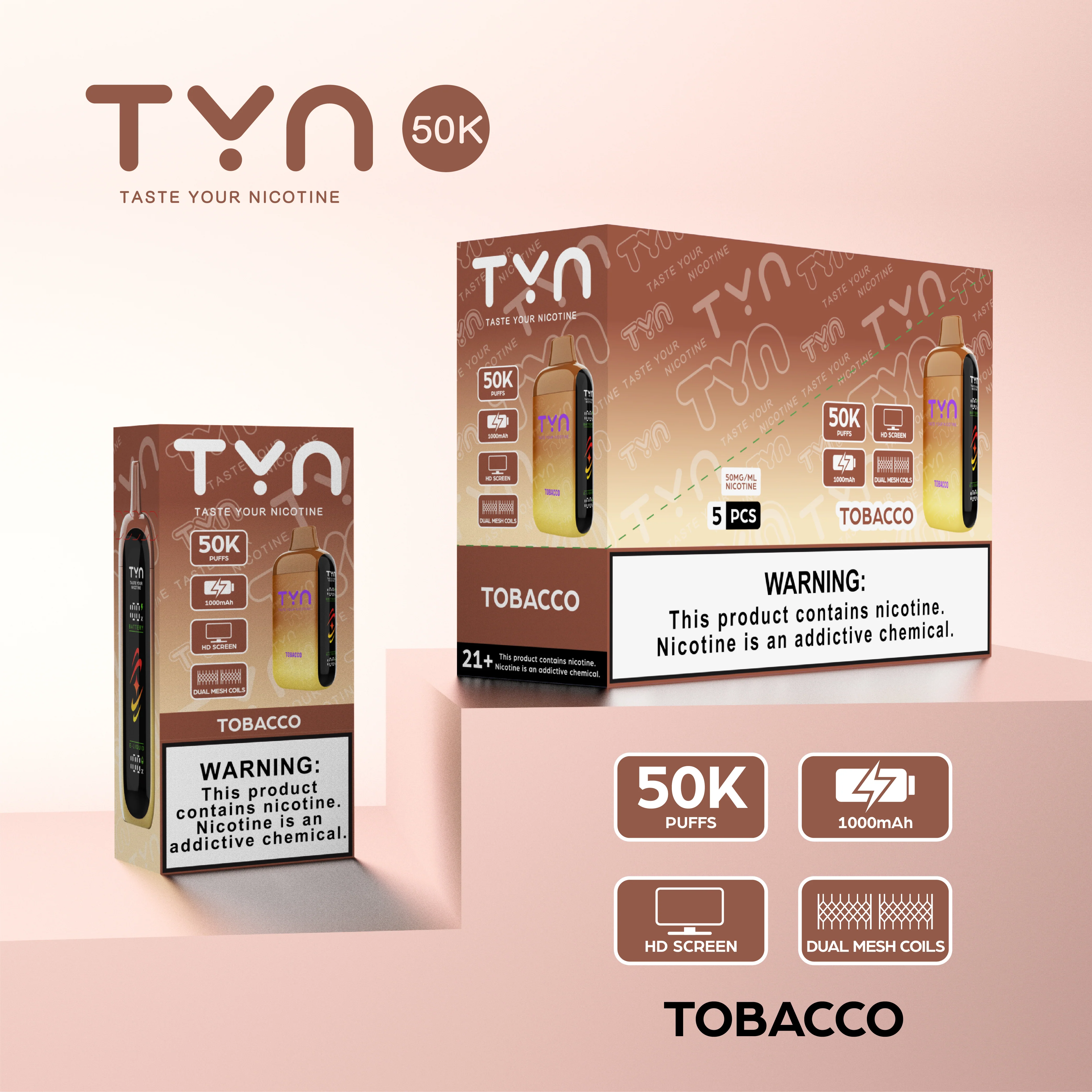 Tyn 50000 Puffs Disposable Vape Device - Image 49