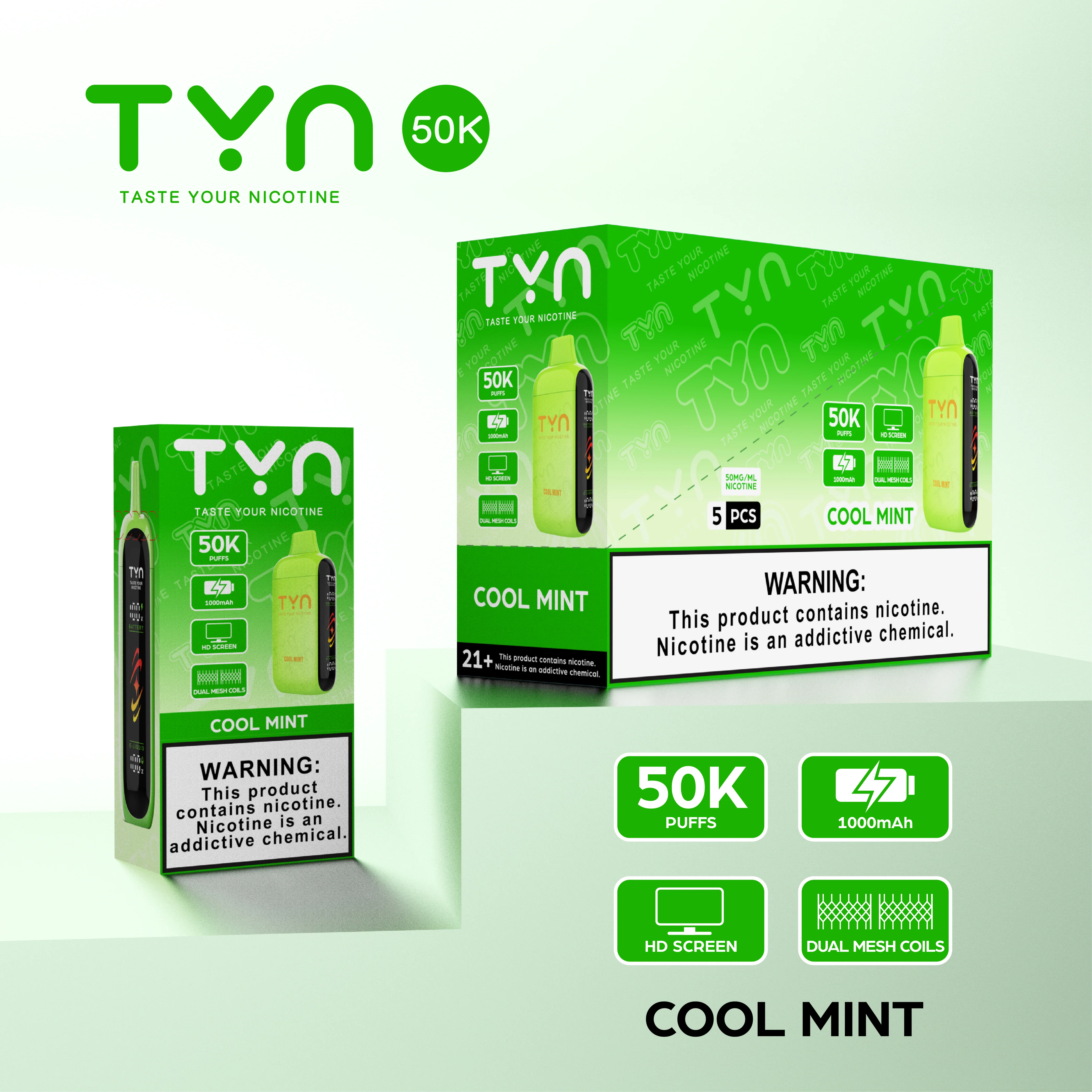 Tyn 50000 Puffs Disposable Vape Device - Image 51