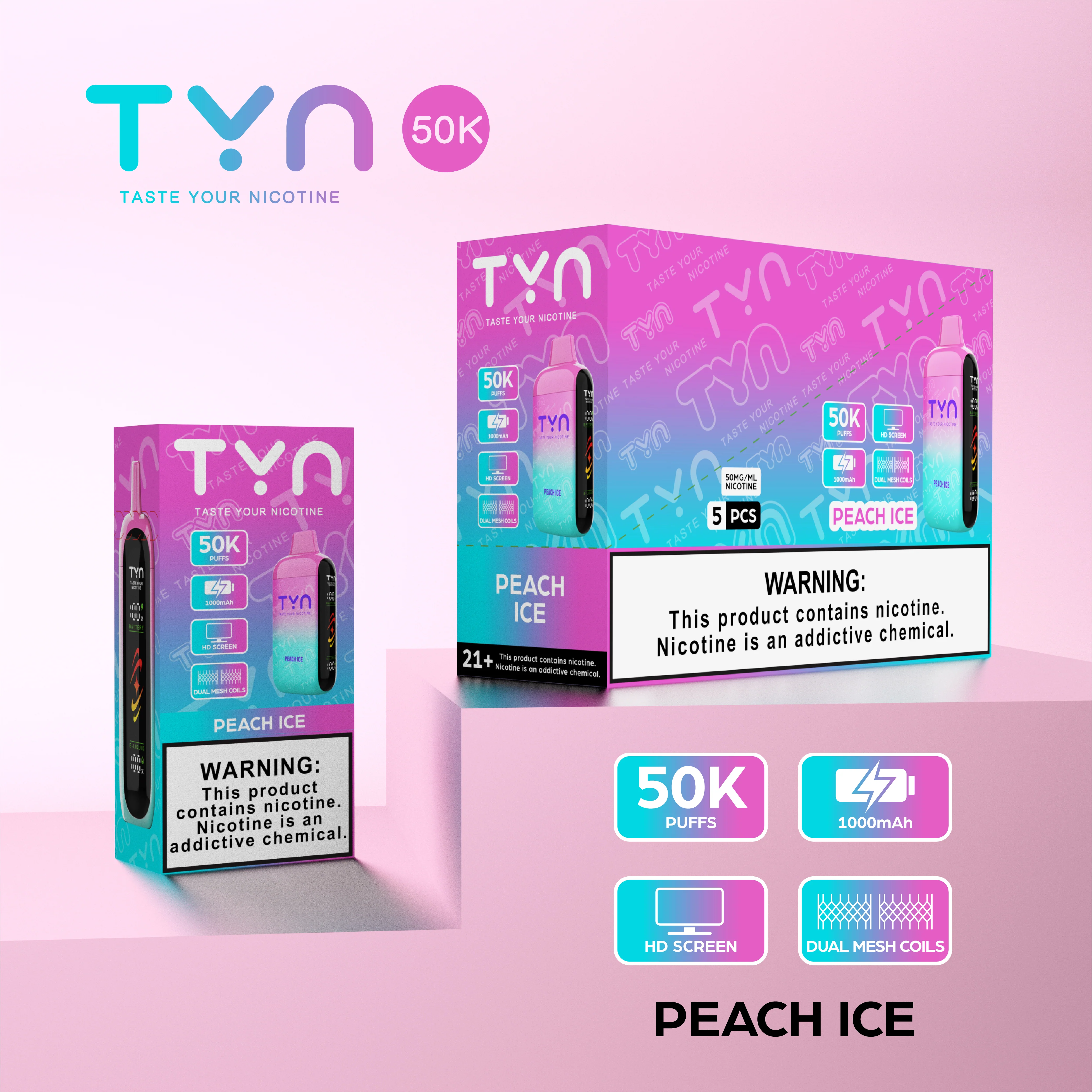 Tyn 50000 Puffs Disposable Vape Device - Image 53