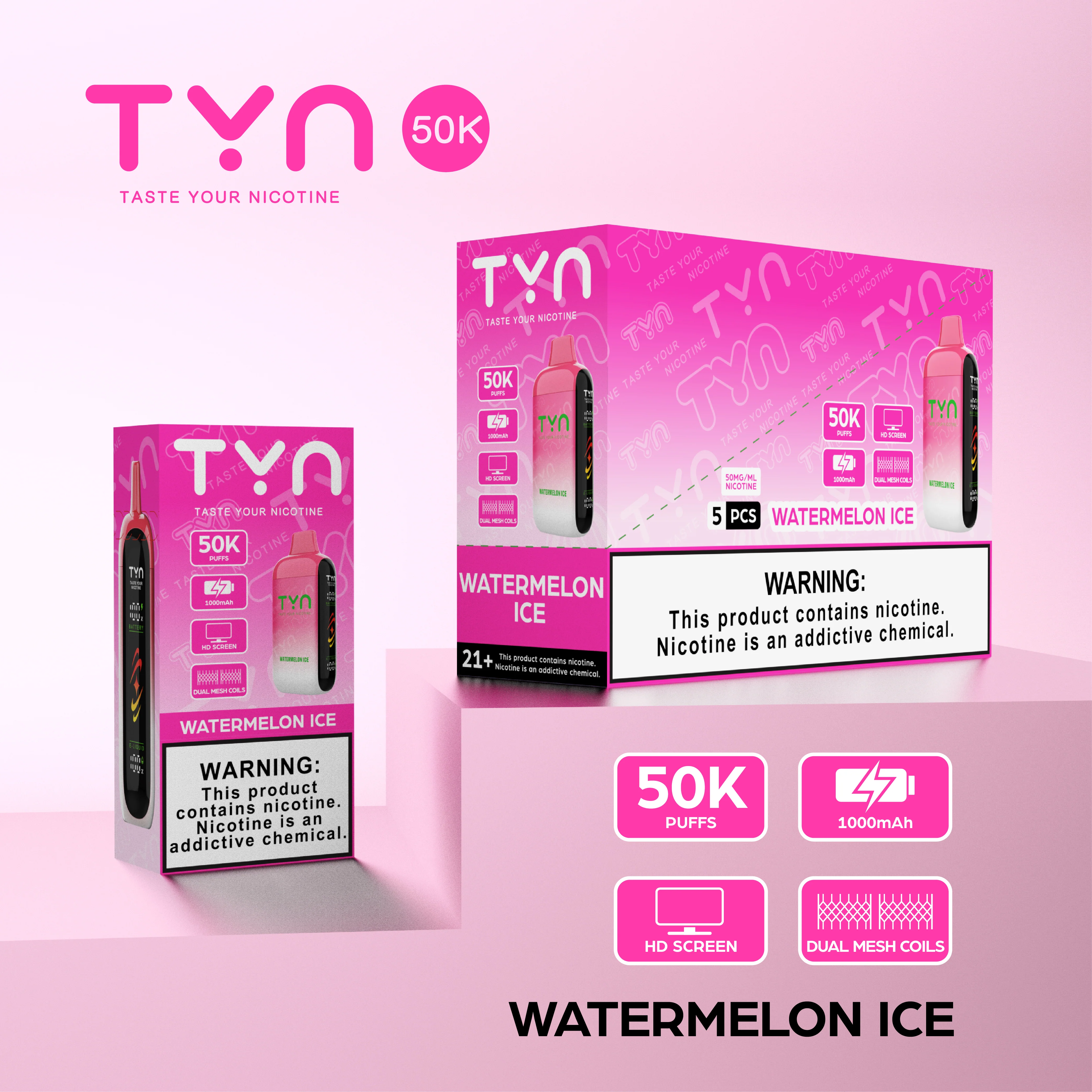 Tyn 50000 Puffs Disposable Vape Device - Image 54