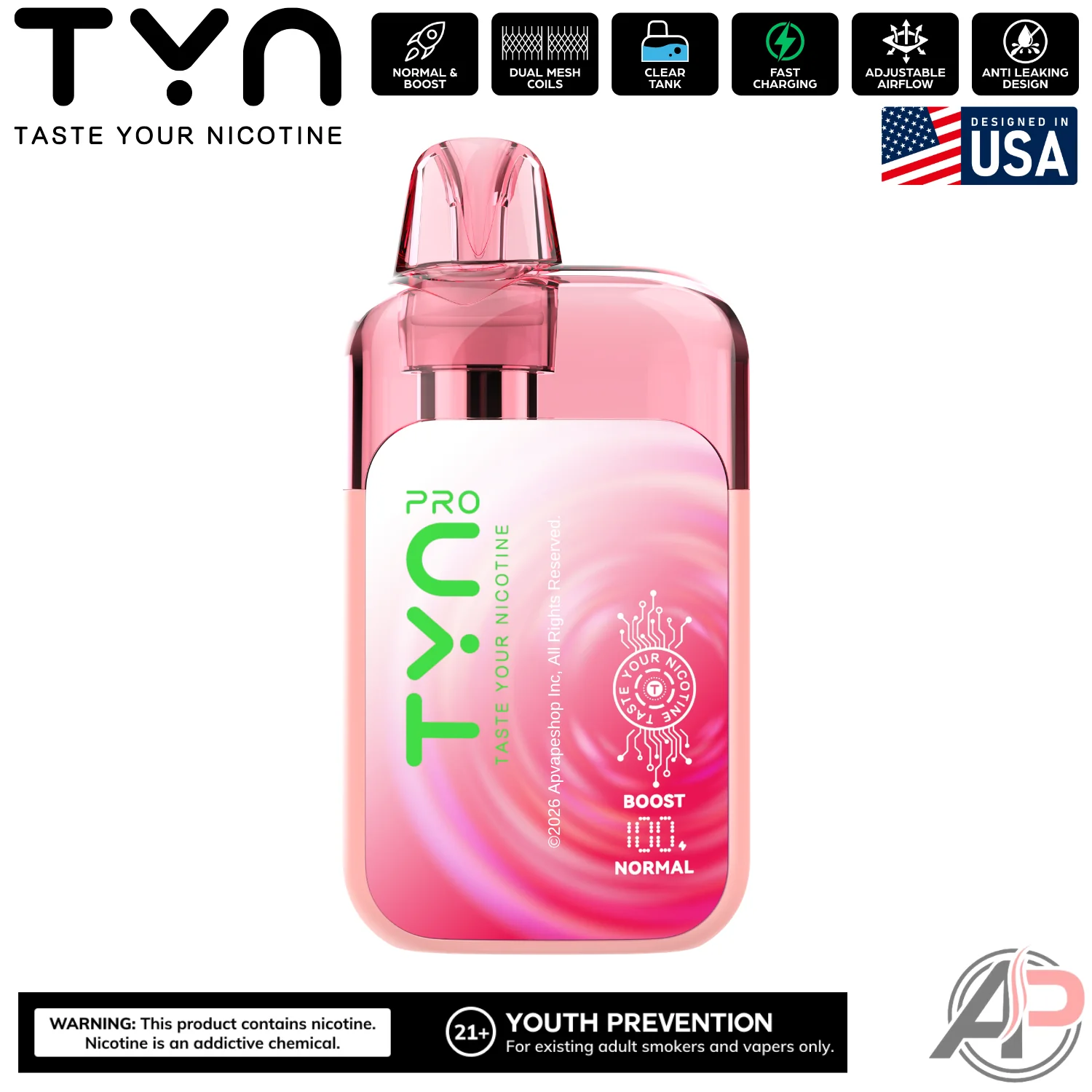 Tyn Pro 50,000 Puffs Disposable Vape Device - Image 10