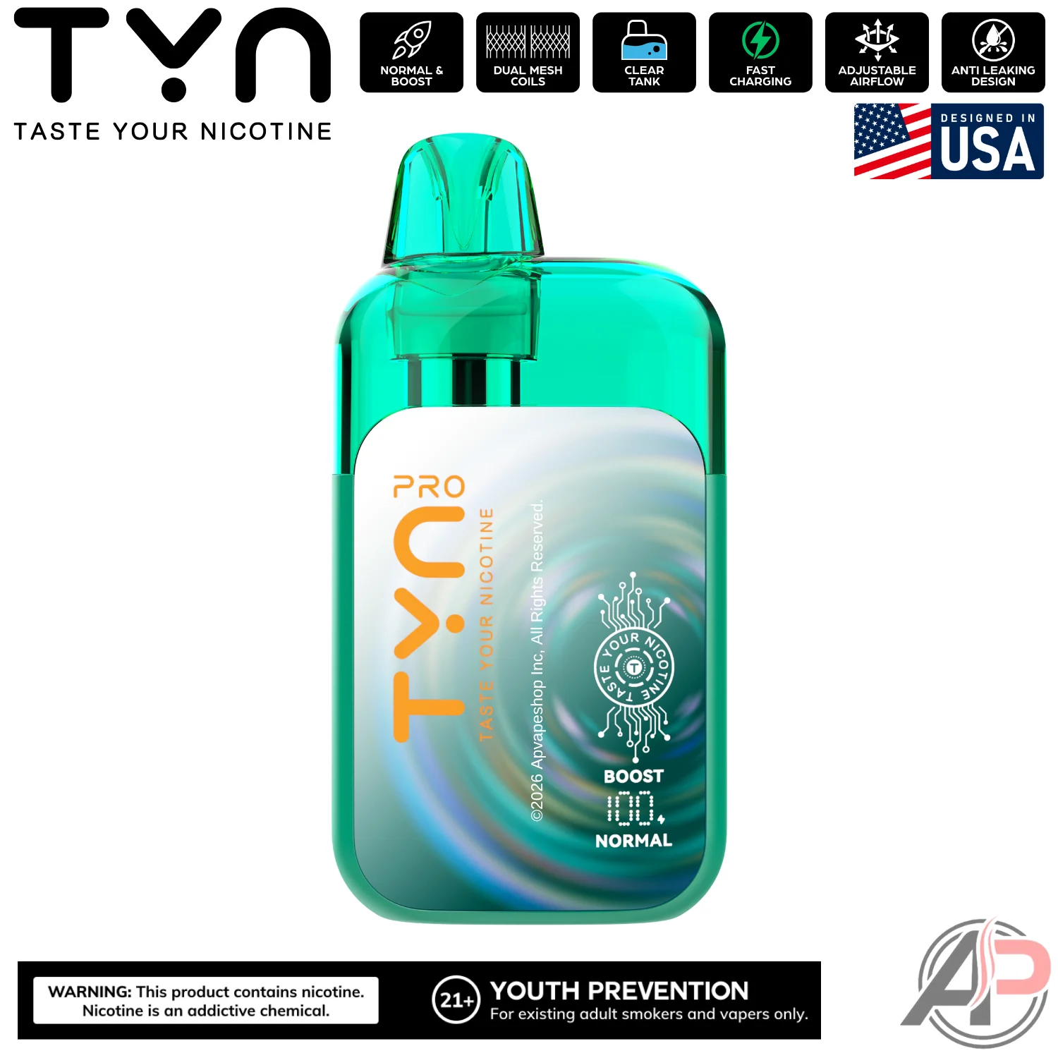 Tyn Pro 50,000 Puffs Disposable Vape Device - Image 13