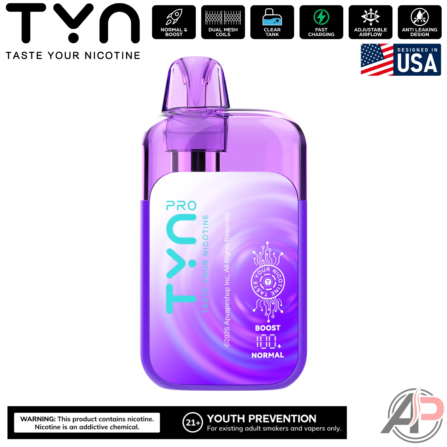 Tyn Pro 50,000 Puffs Disposable Vape Device - Image 3