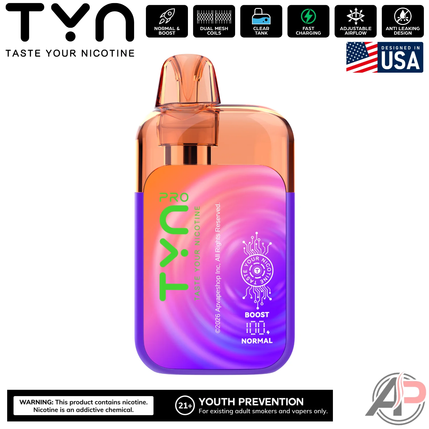 Tyn Pro 50,000 Puffs Disposable Vape Device - Image 4