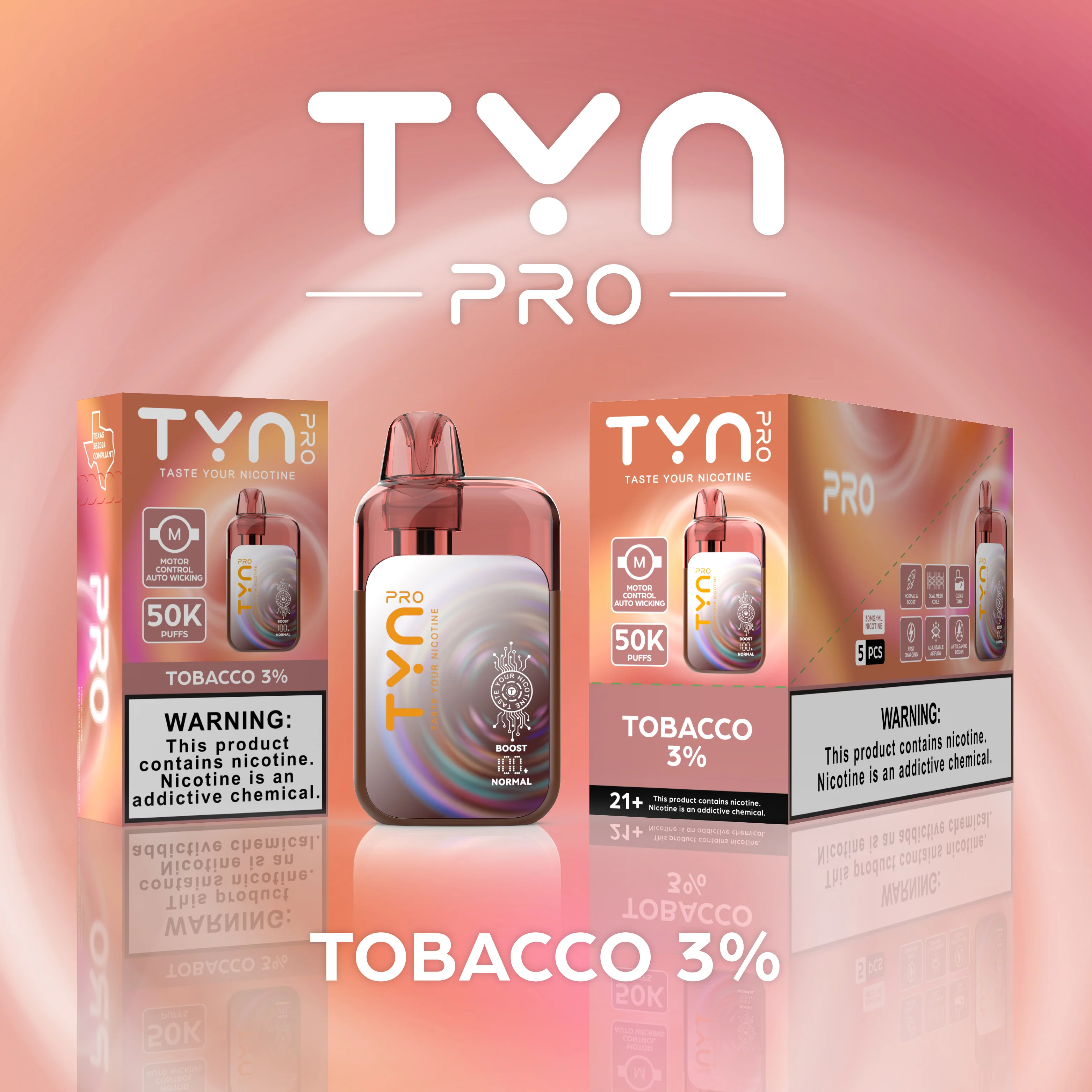 Tyn Pro 50,000 Puffs Disposable Vape Device - Image 48