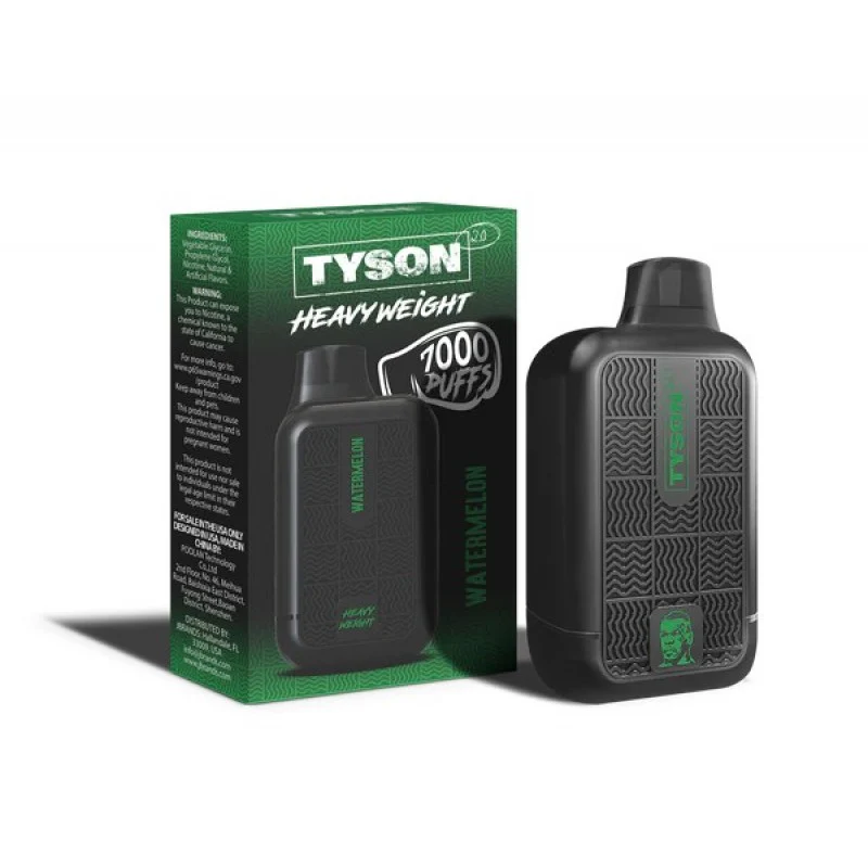 Tyson 2.0 Heavy Weight 7000 Puffs Disposable Vape Device - Image 18