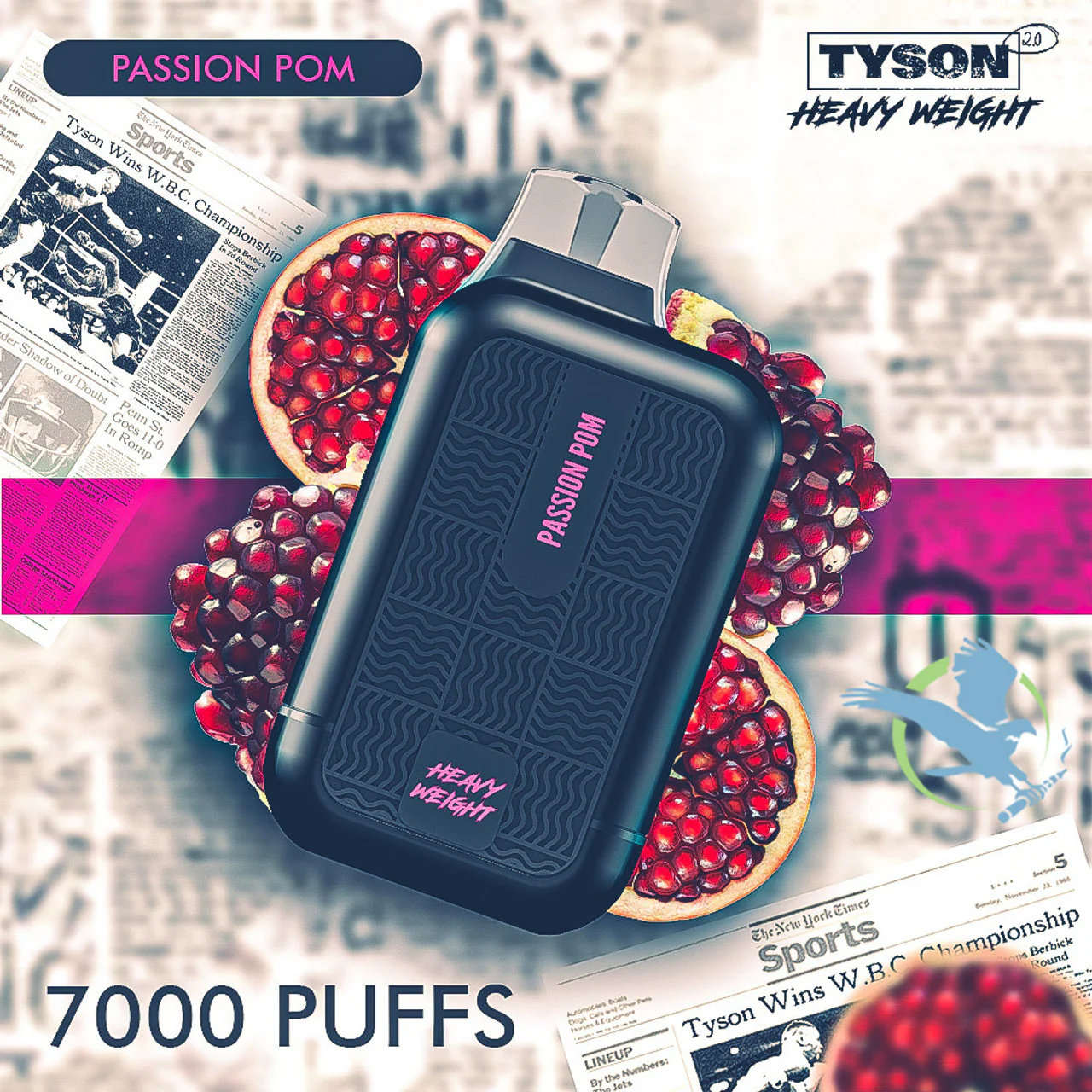 Tyson 2.0 Heavy Weight 7000 Puffs Disposable Vape Device - Image 2