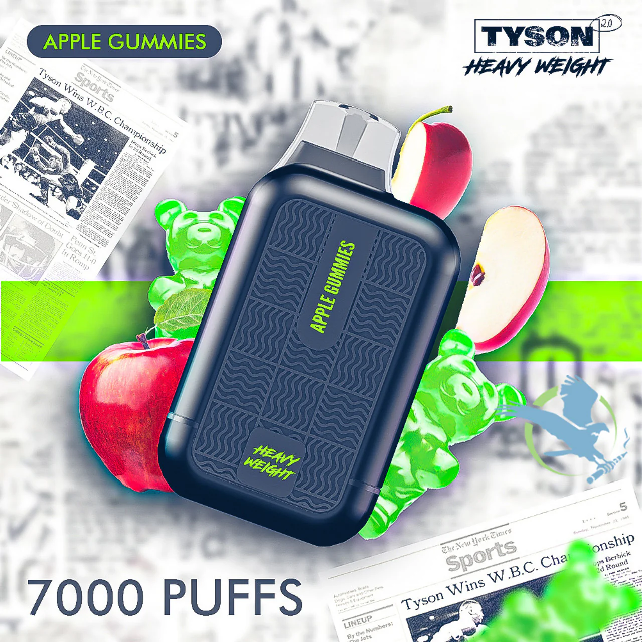 Tyson 2.0 Heavy Weight 7000 Puffs Disposable Vape Device - Image 8