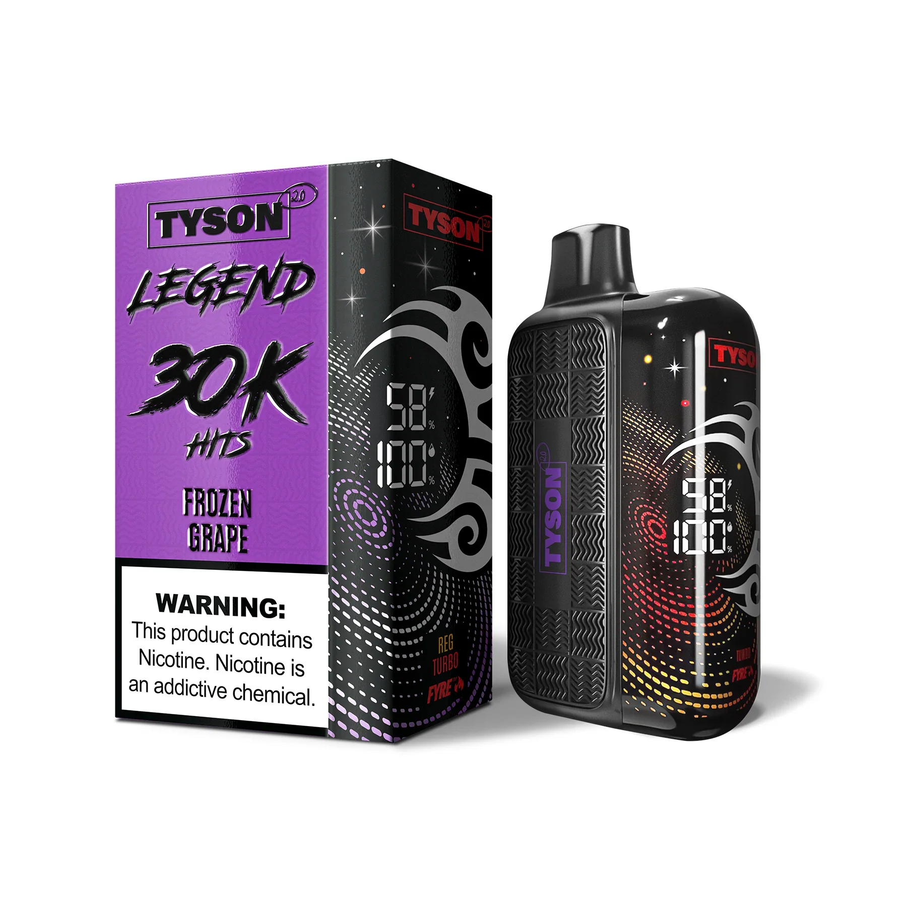 Tyson 2.0 Legend 30,000 Puffs Disposable Vape Device - Image 15