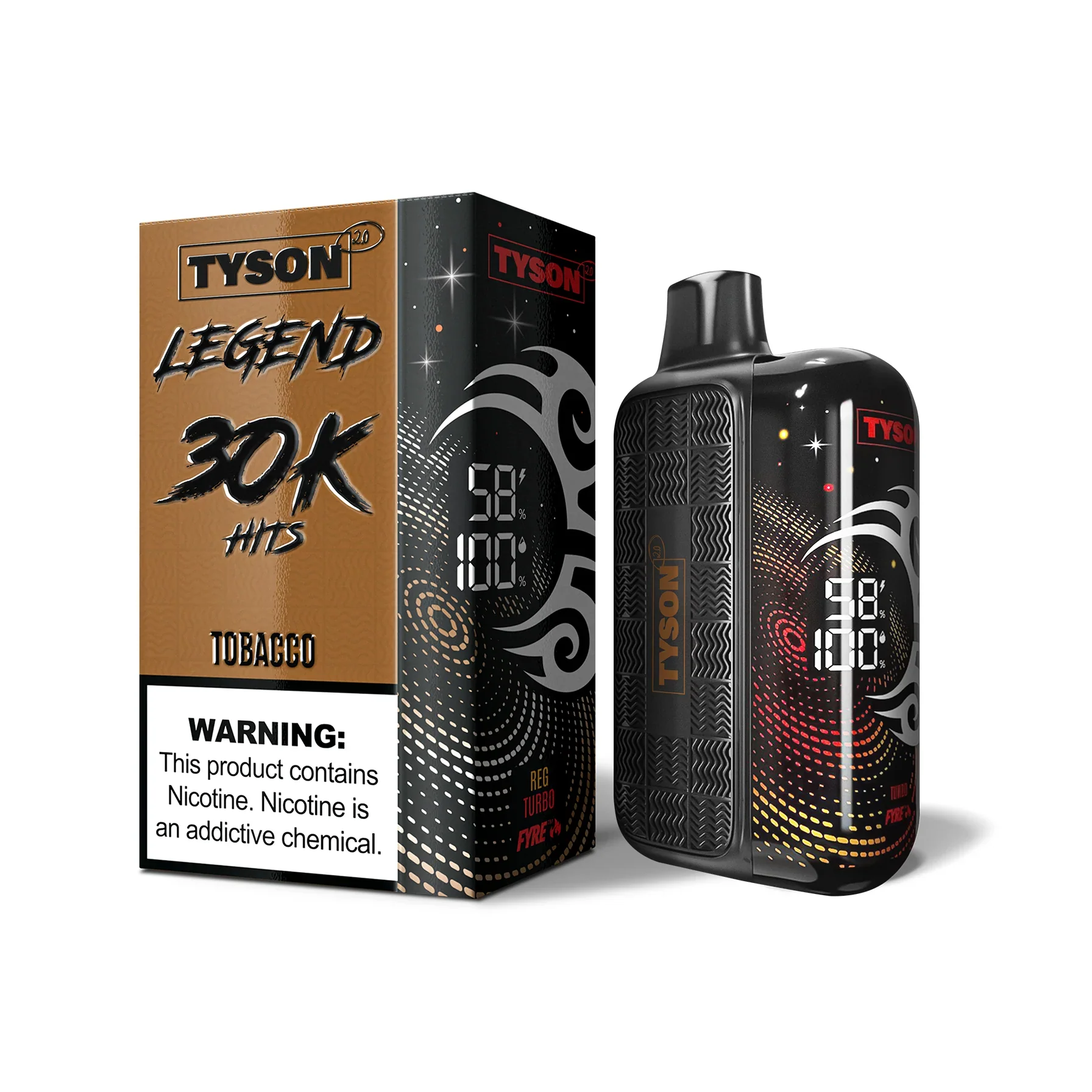 Tyson 2.0 Legend 30,000 Puffs Disposable Vape Device - Image 17