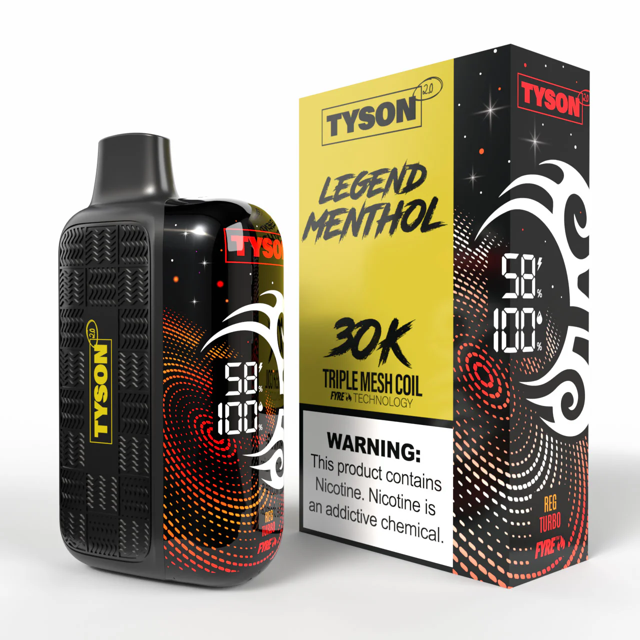 Tyson 2.0 Legend 30,000 Puffs Disposable Vape Device - Image 23