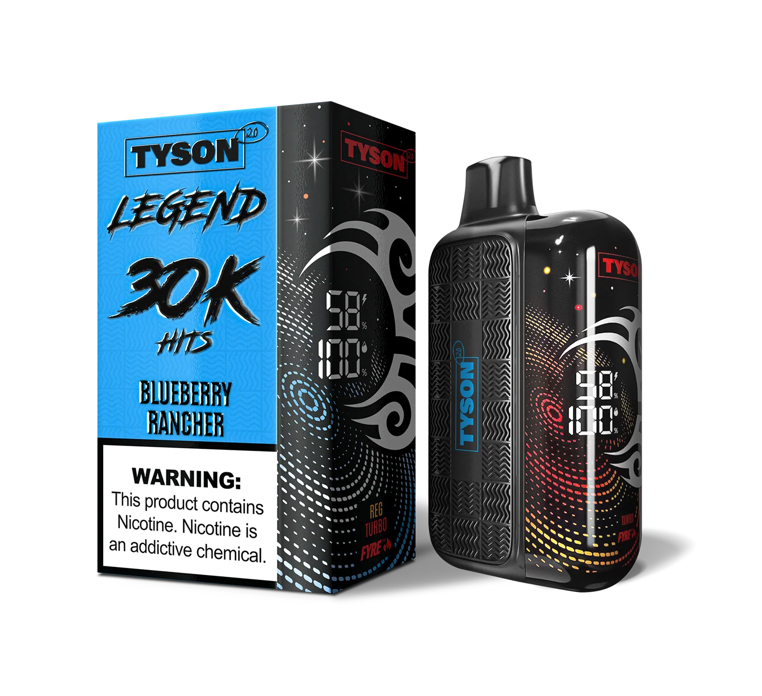 Tyson 2.0 Legend 30,000 Puffs Disposable Vape Device - Image 28