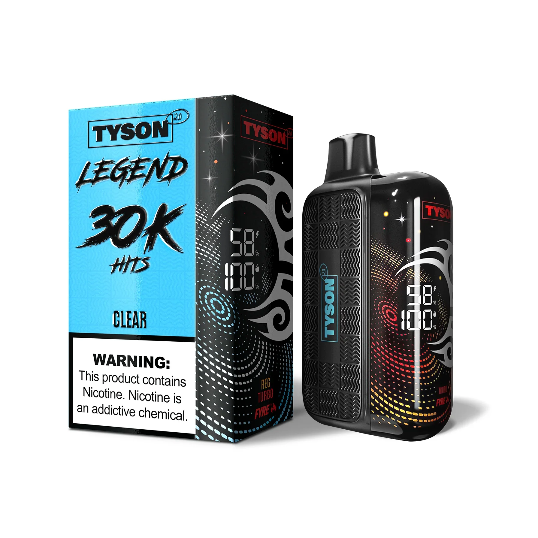 Tyson 2.0 Legend 30,000 Puffs Disposable Vape Device - Image 4