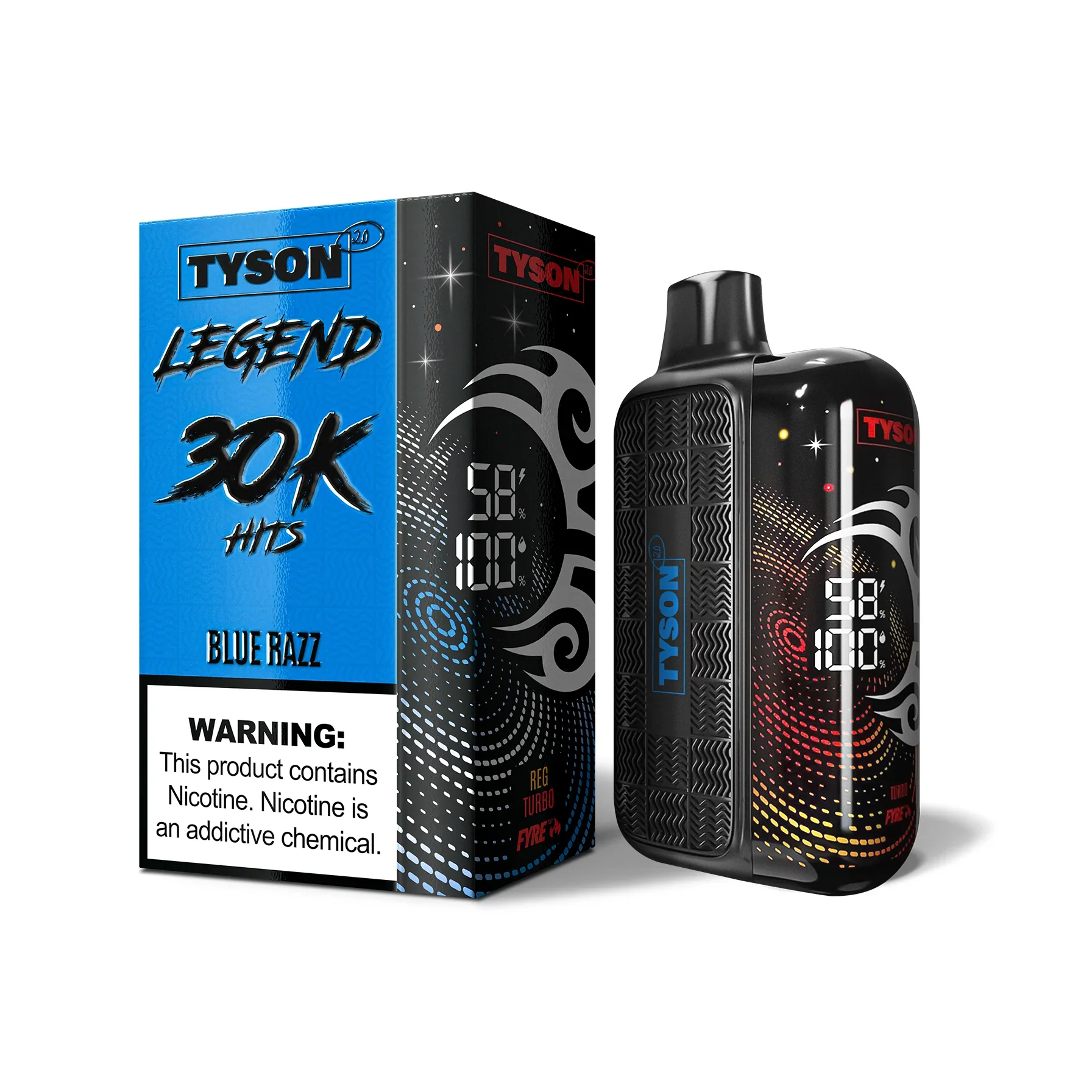 Tyson 2.0 Legend 30,000 Puffs Disposable Vape Device - Image 8